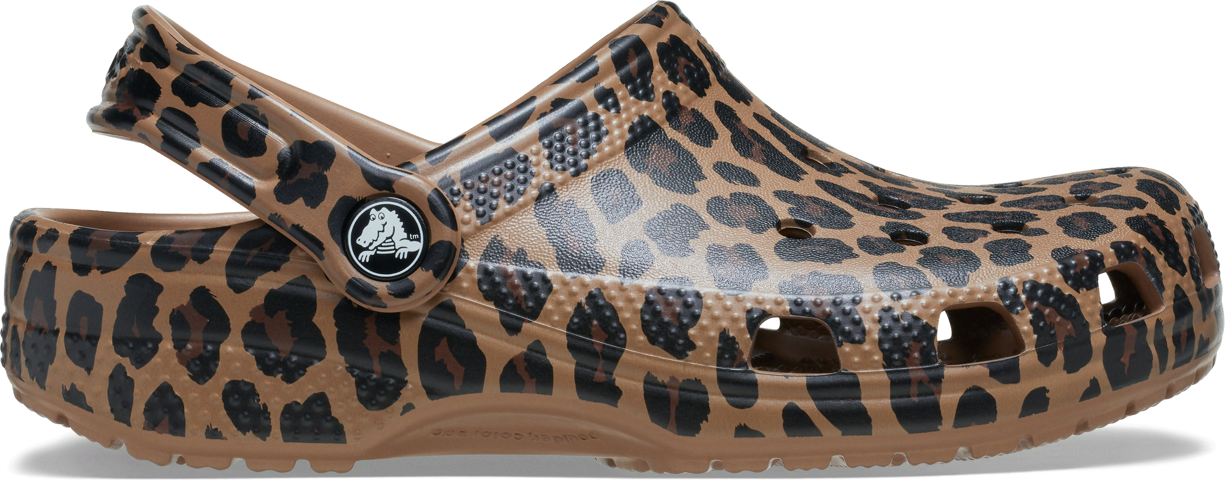 Crocs Kids Classic Animal Clog SepiaLeopard  in Big Kids Size 5