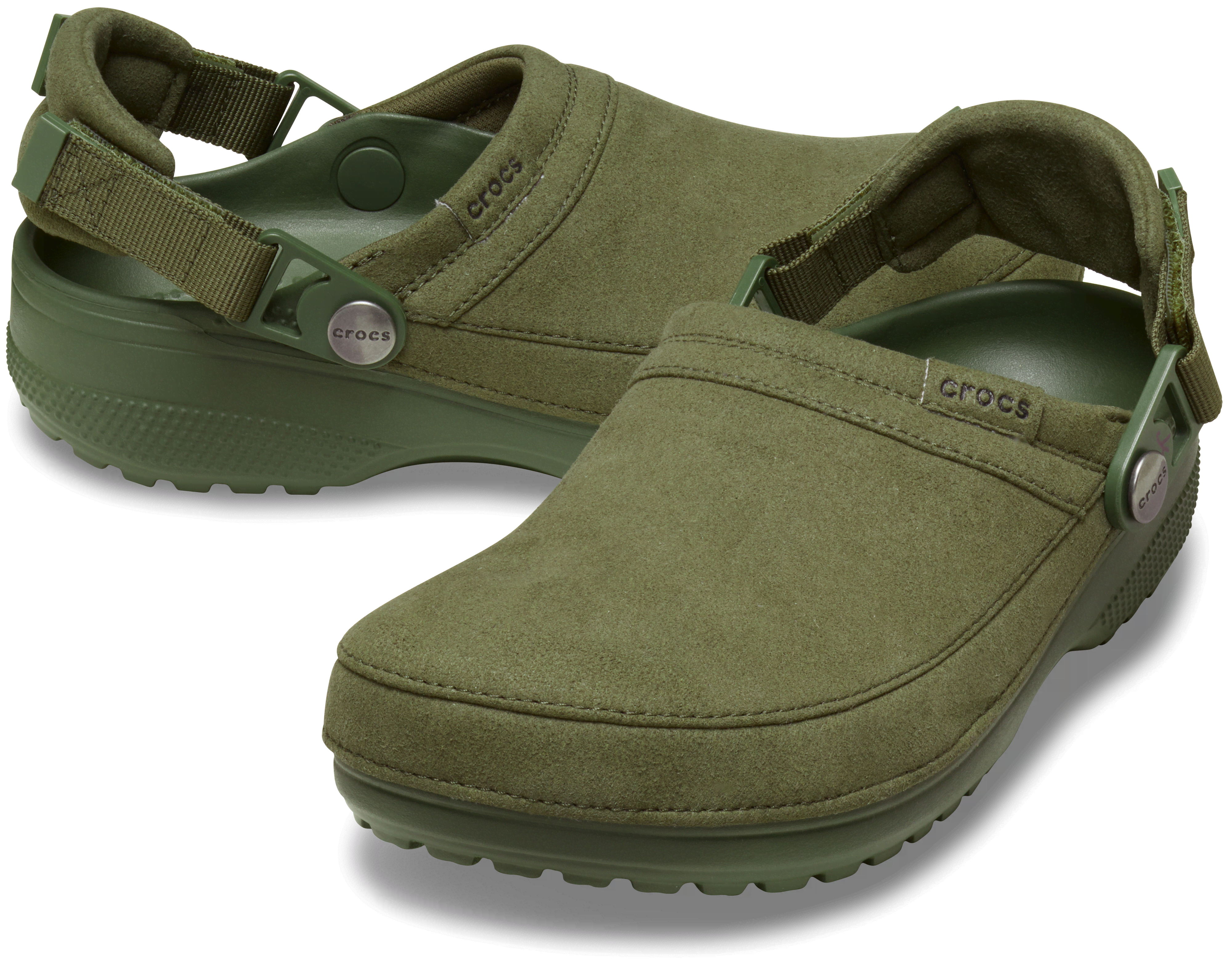 [�����å�������] �����å� CLASSIC CRAFTED VEGAN SUEDE CLOG ��󥺡���ǥ����� ���꡼��/�� 30cm ���饷�å� ����եƥå� ���������� ���������� �����å�