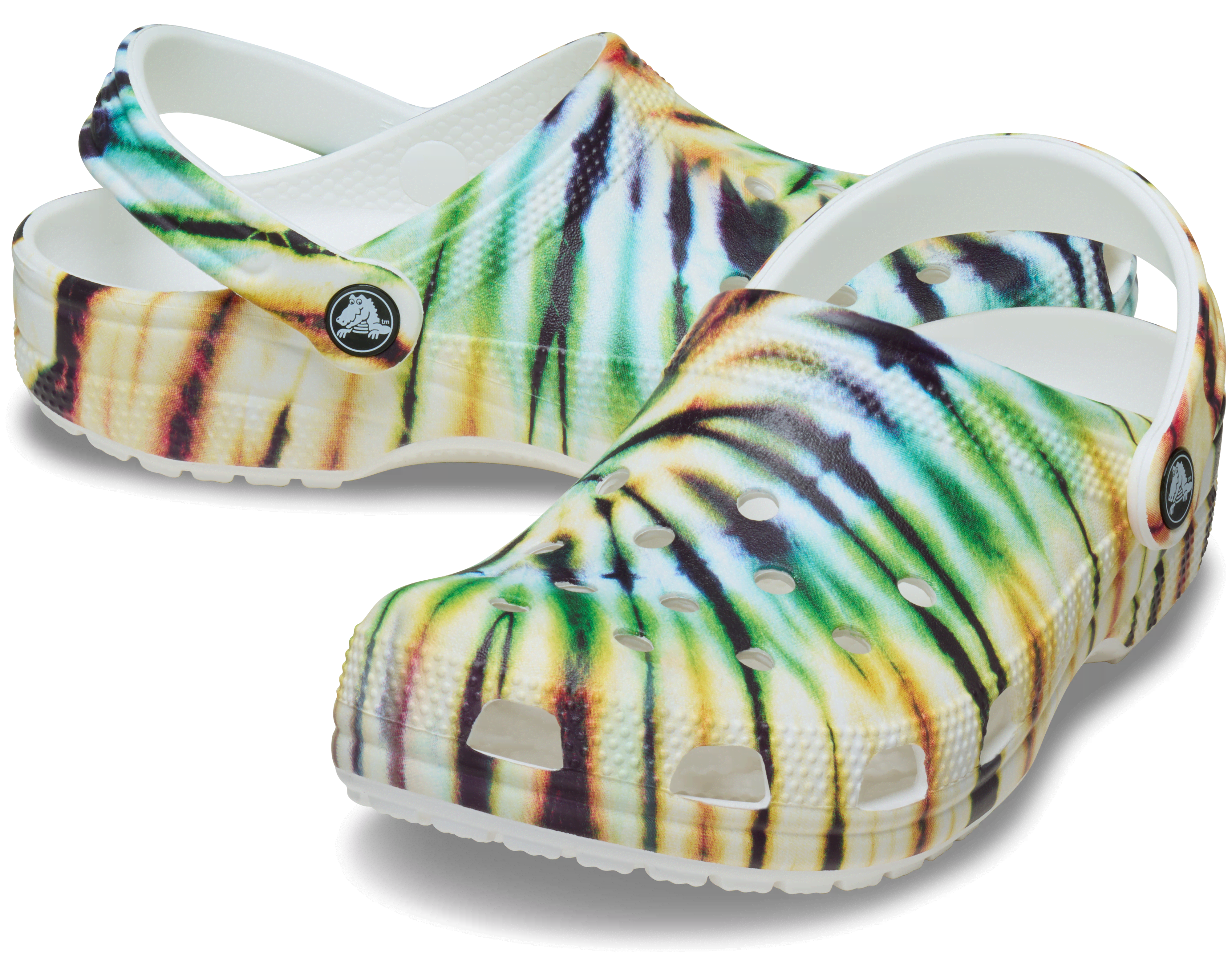 [å] å CLASSIC TIE DYE CLOG 󥺡ǥ ۥ磻/ 22cm 饷å  å