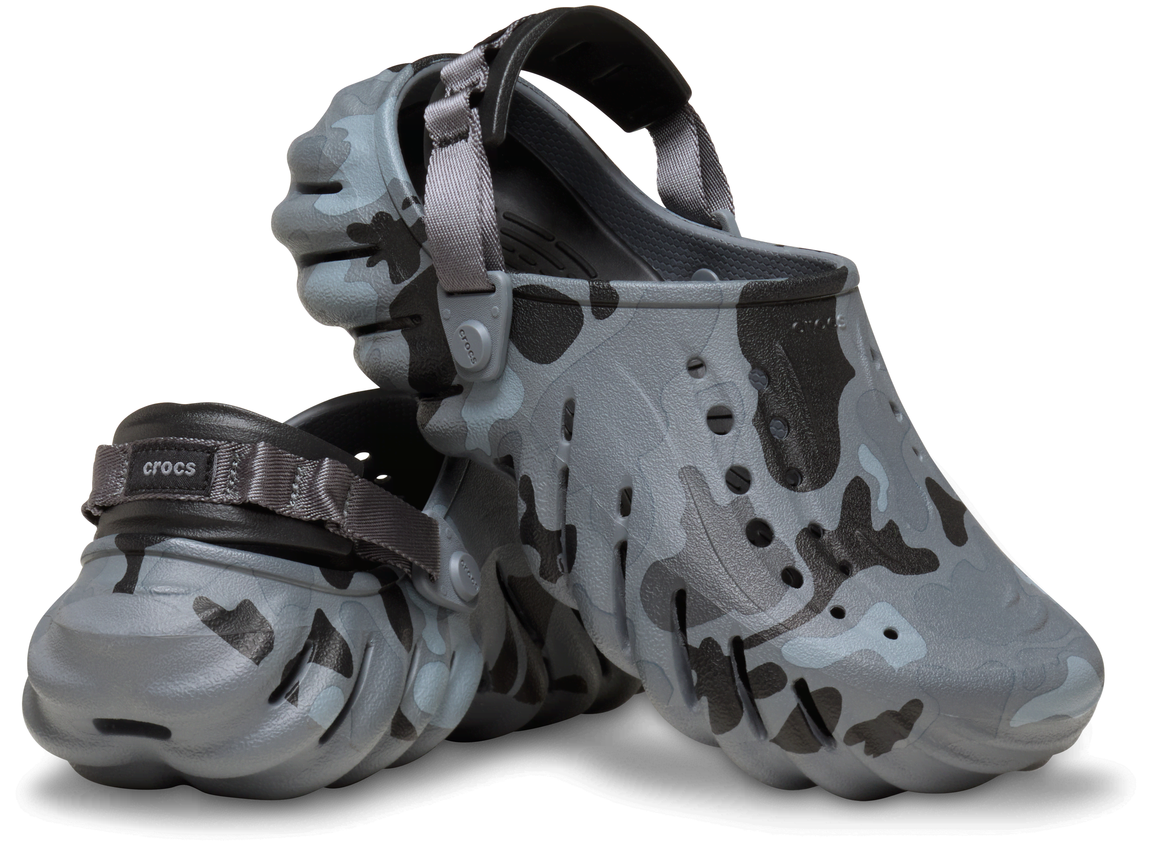 [�����å�������] �����å� ECHO DUCK CAMO CLOG ��󥺡���ǥ����� ���졼/���� 31cm ������ ���å� ���� �����å�