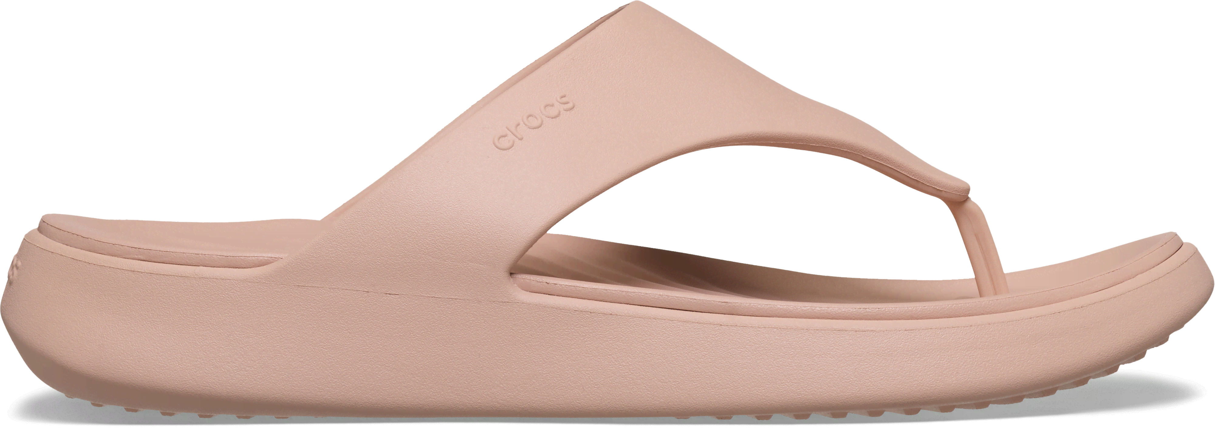 Crocs  Getaway Triangle Flip  women's Flip flops / Sandals (Shoes) in Pink