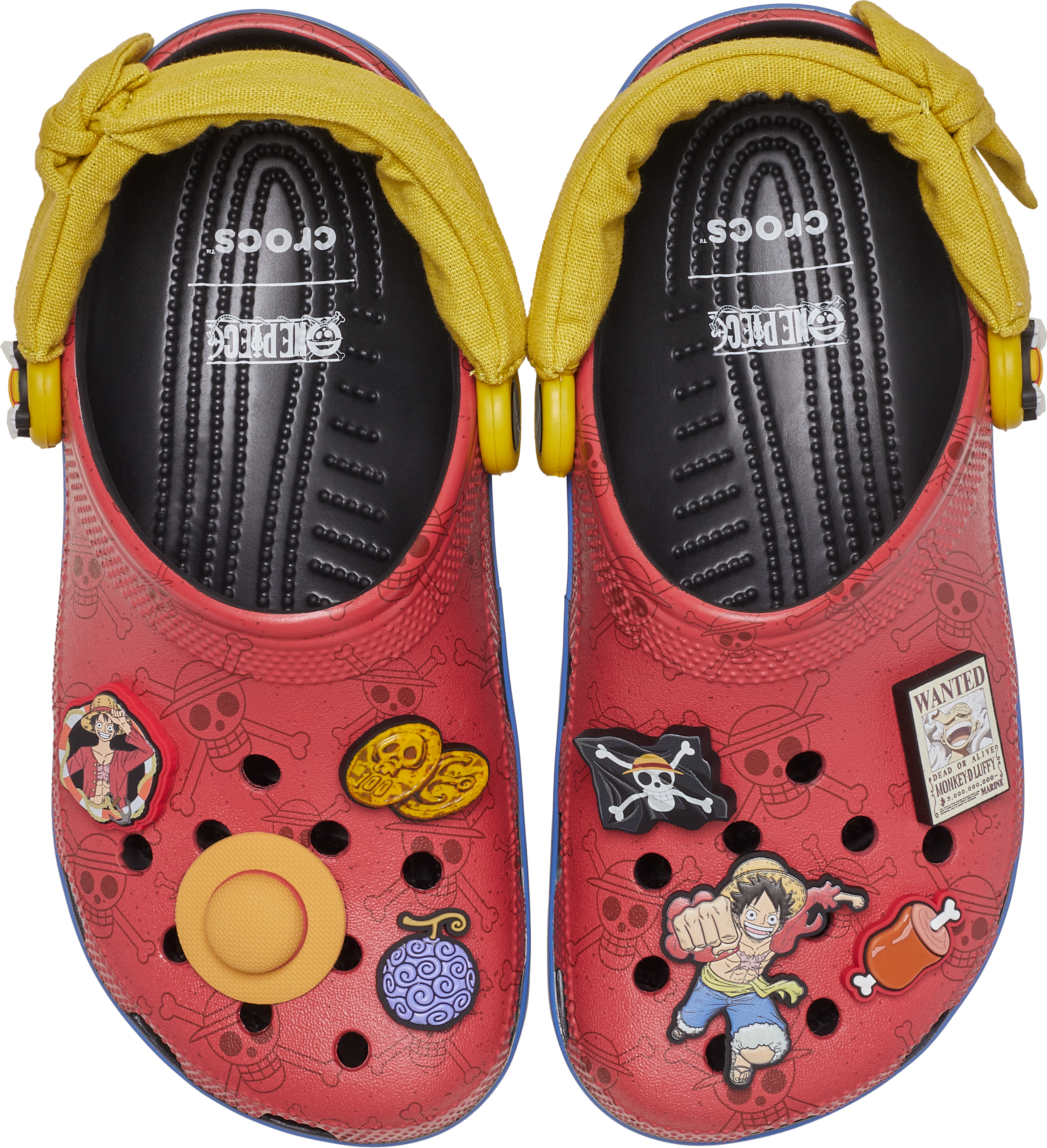 Crocs One Piece Luffy Classic Clog   in Women's Size 6 and Men's Size 5