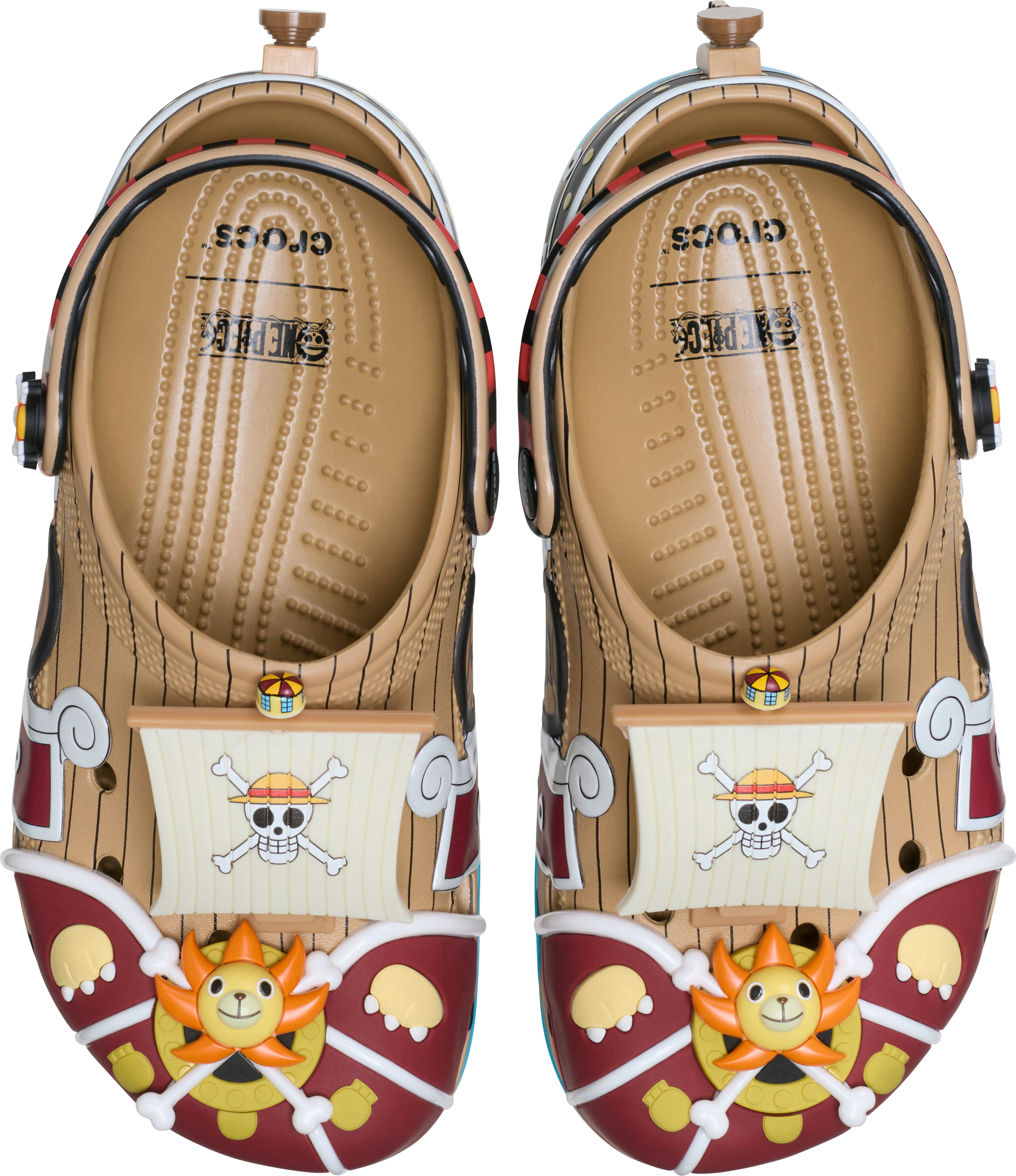 Crocs One Piece Thousand Sunny Classic Clog   in Women's Size 5 and Men's Size 4