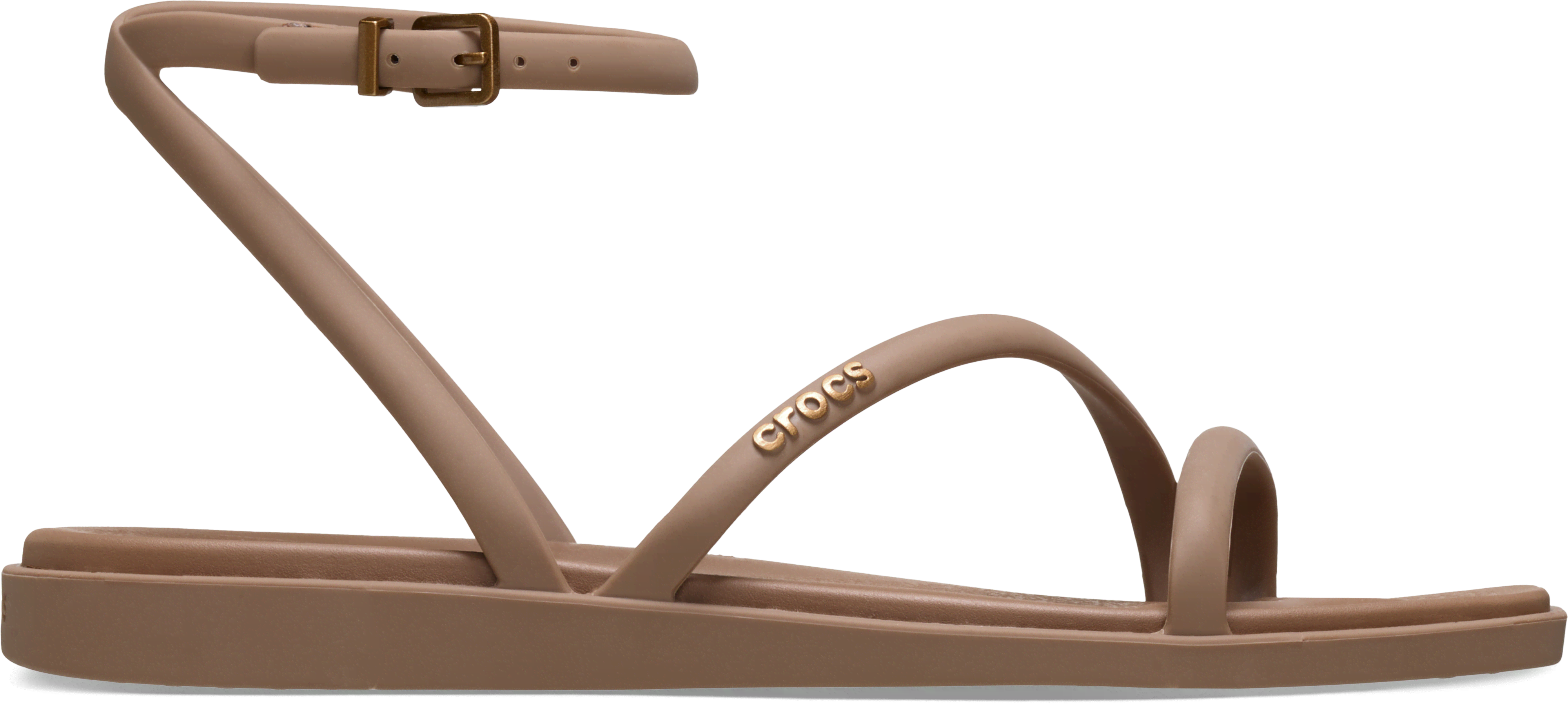 Crocs Miami Ankle Strap Sandal Milk Chocolate in Size 6 - Image 2