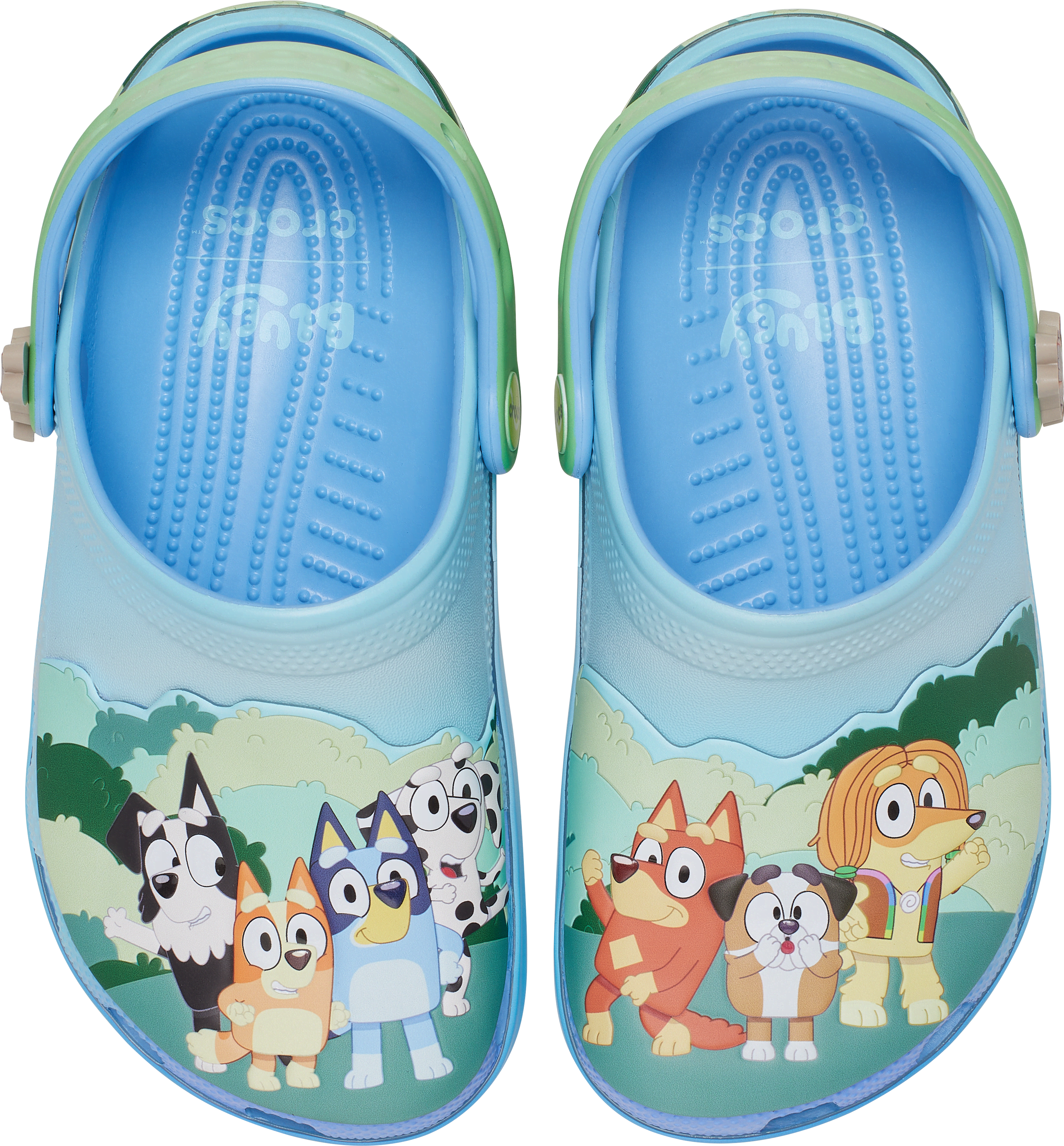 Crocs | Kids | Toddler Bluey Best Buddies Classic | Clogs | Multi | C10