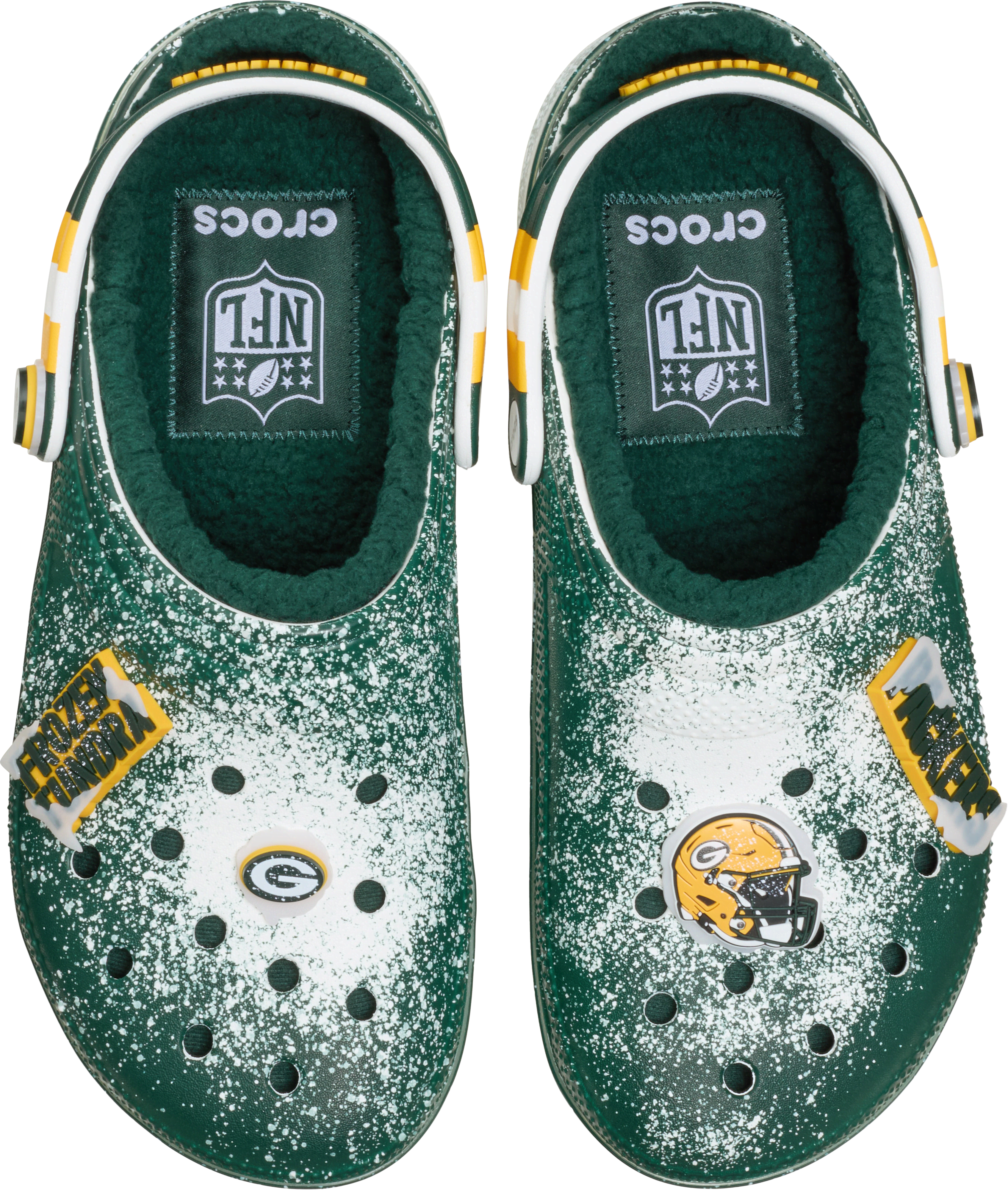 Crocs | Unisex | NFL Green Bay Packers Classic Lined | Clogs | Multi | M14