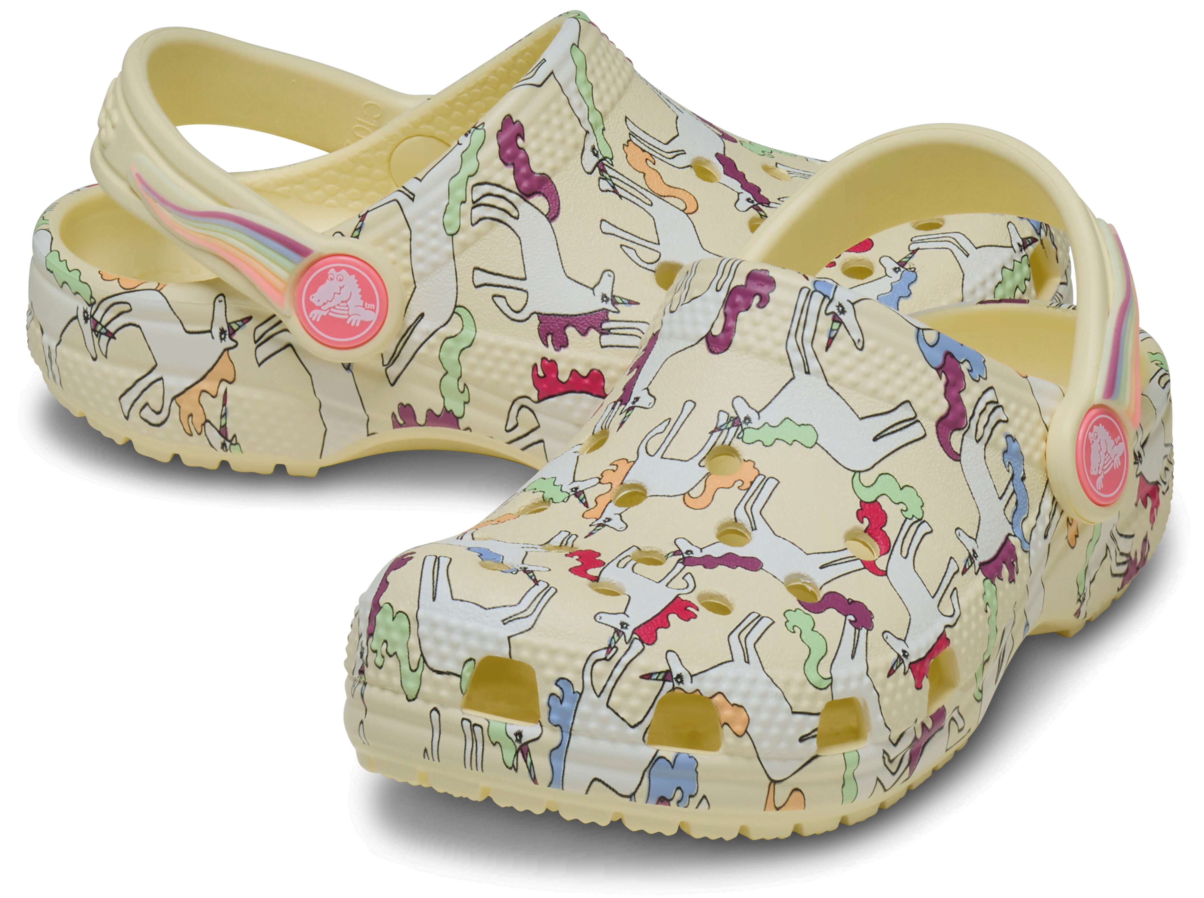[�����å�������] �����å� CLASSIC UNICORN GRAPHIC CLOG T ���å����Ҷ��ѡ��ˤλҡ����λ� ��������/���� 16.5cm ��14��17.5cm�ۥ��饷�å� ��˥����� ����ե��å� �����å�