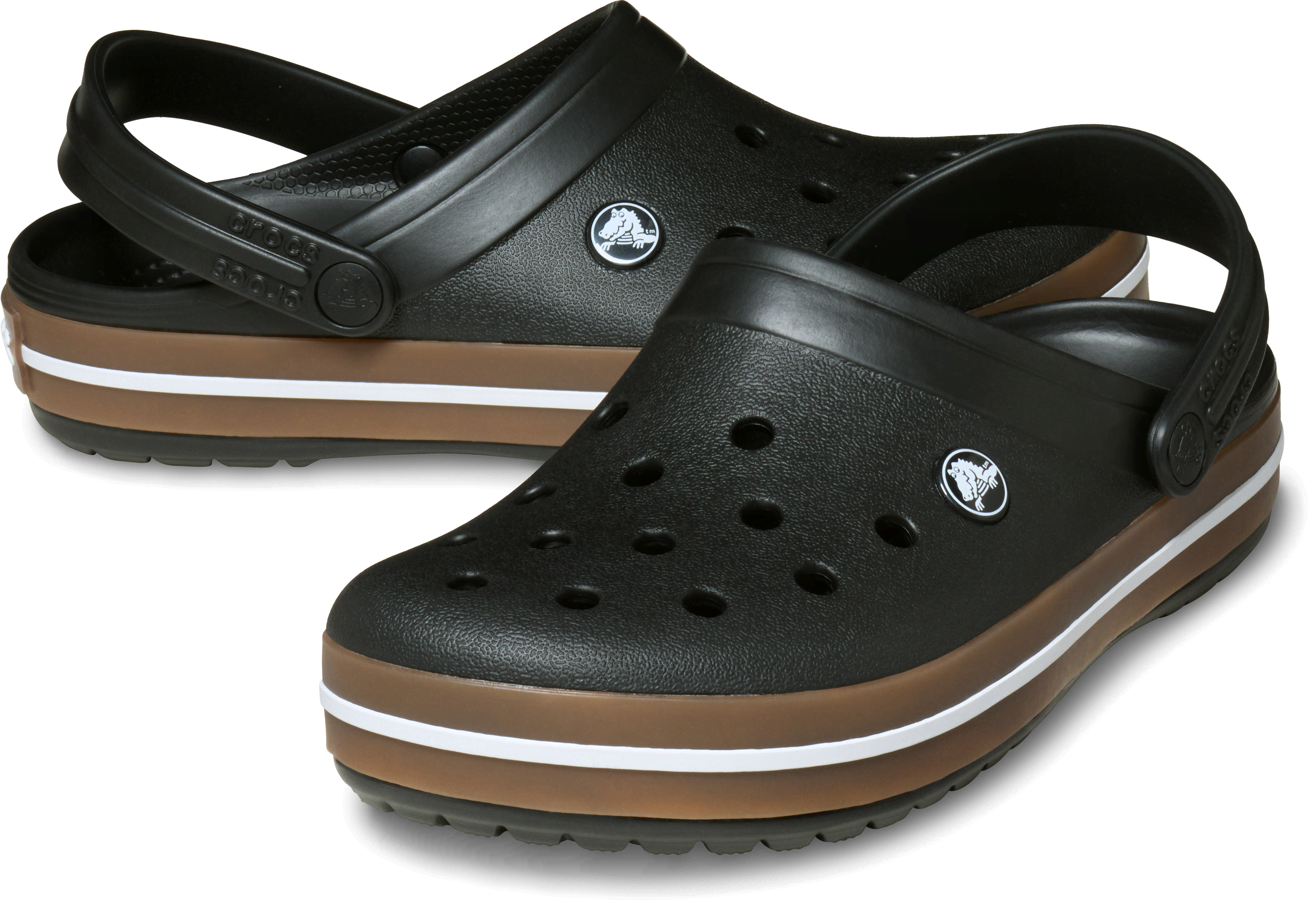 [�����å�������] �����å� CROCBAND GUM CLOG ��󥺡���ǥ����� �֥�å�/�� 22cm �����å��Х�� ���� �����å�