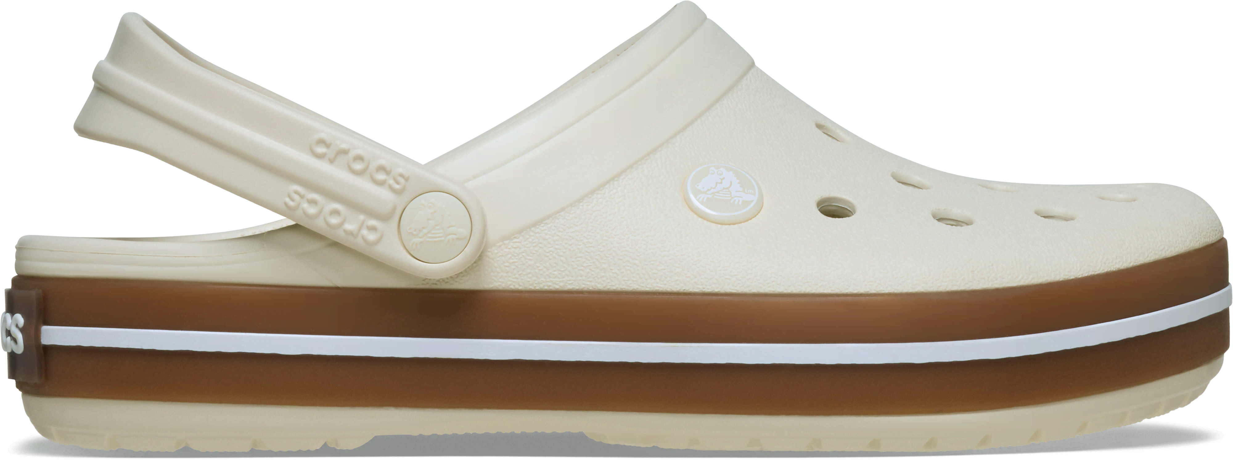 Crocs | Unisex | Crocband™ Gum | Clogs | Summit White | W4/M3