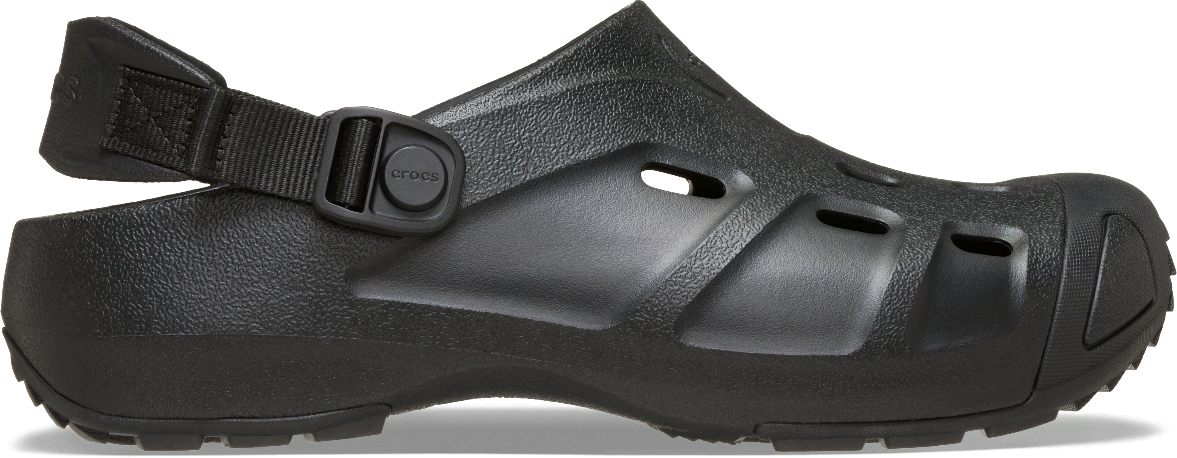 Crocs Quick Trail Clog Black  in Women's Size 9 and Men's Size 8
