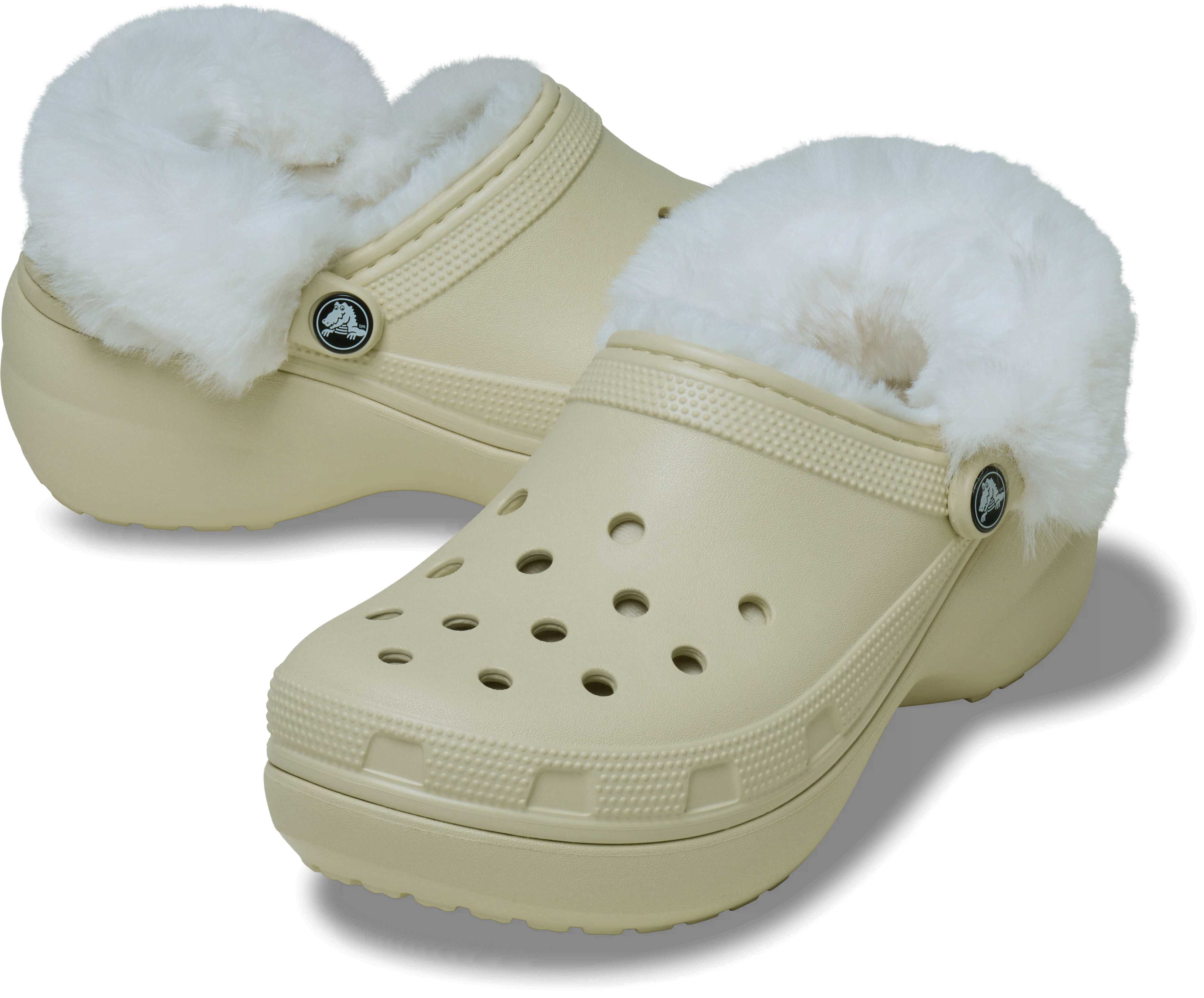 [NbNX] EFbW\[ CLASSIC PLATFORM FUZZ LINED CLOG YAjp 24cm NVbN vbgtH[ t@Y Ch NbO