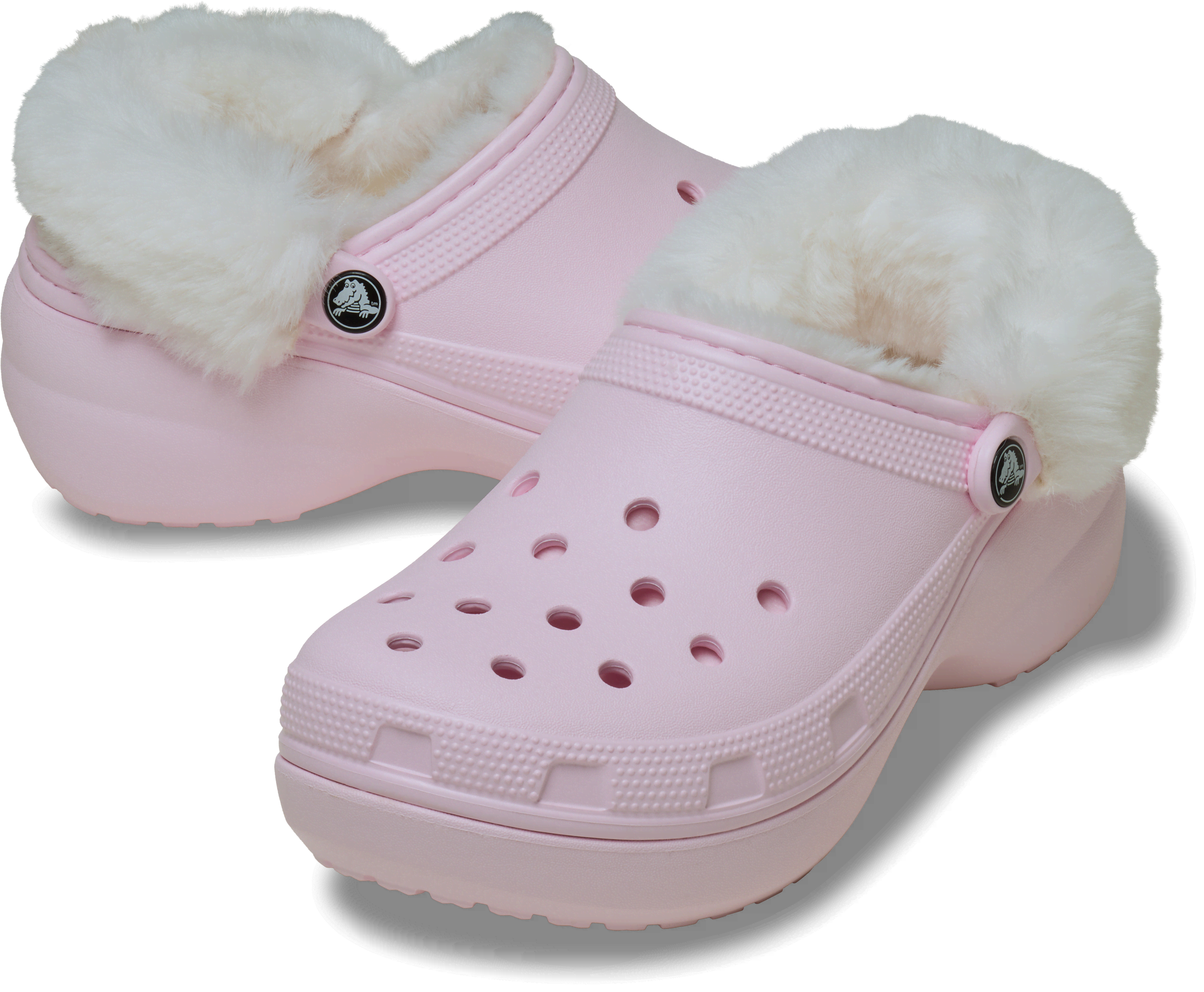 [NbNX] EFbW\[ CLASSIC PLATFORM FUZZ LINED CLOG YAjp 22cm NVbN vbgtH[ t@Y Ch NbO