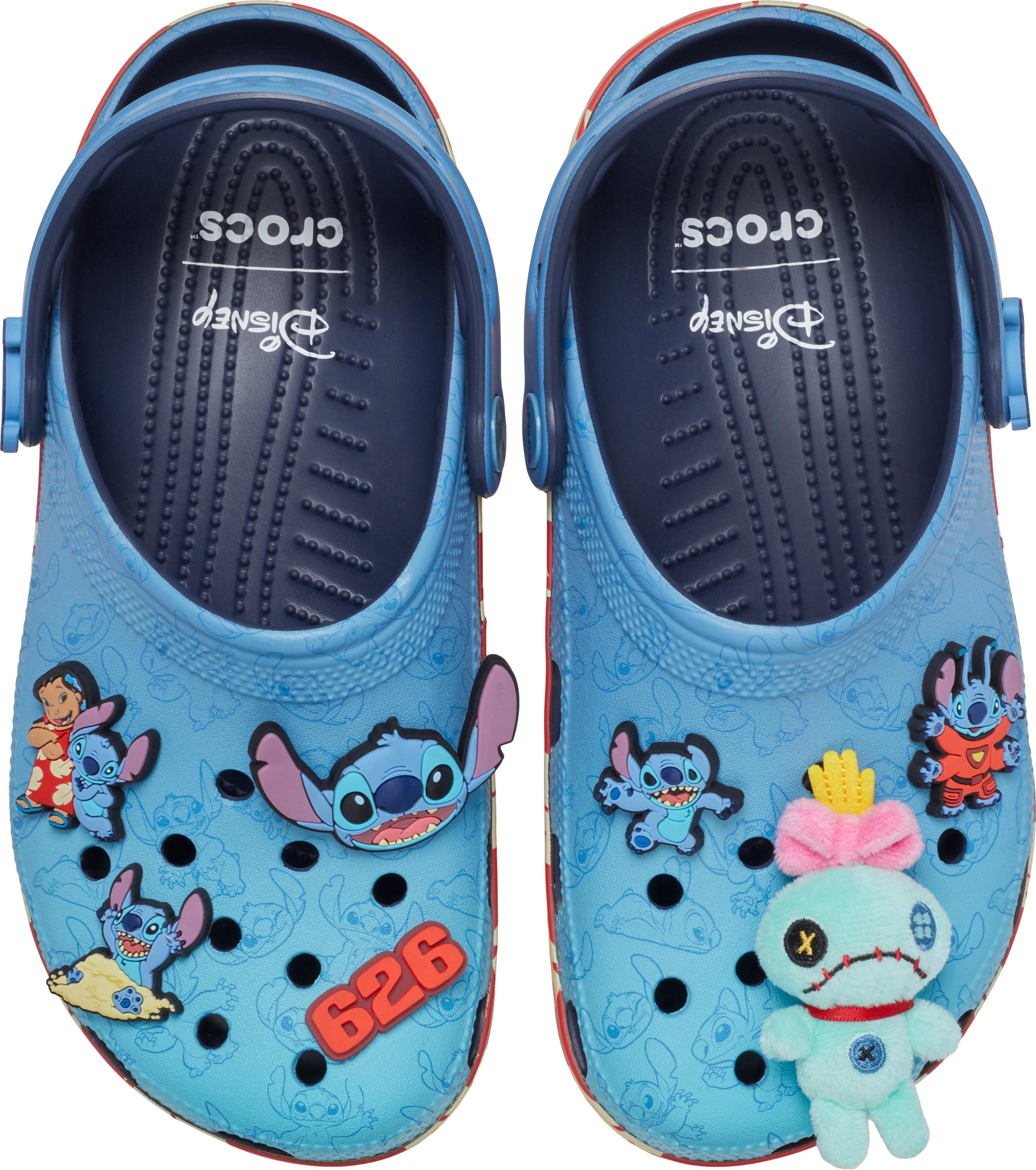 Crocs | Unisex | Disney Lilo & Stitch Classic | Clogs | Multi | W9/M8