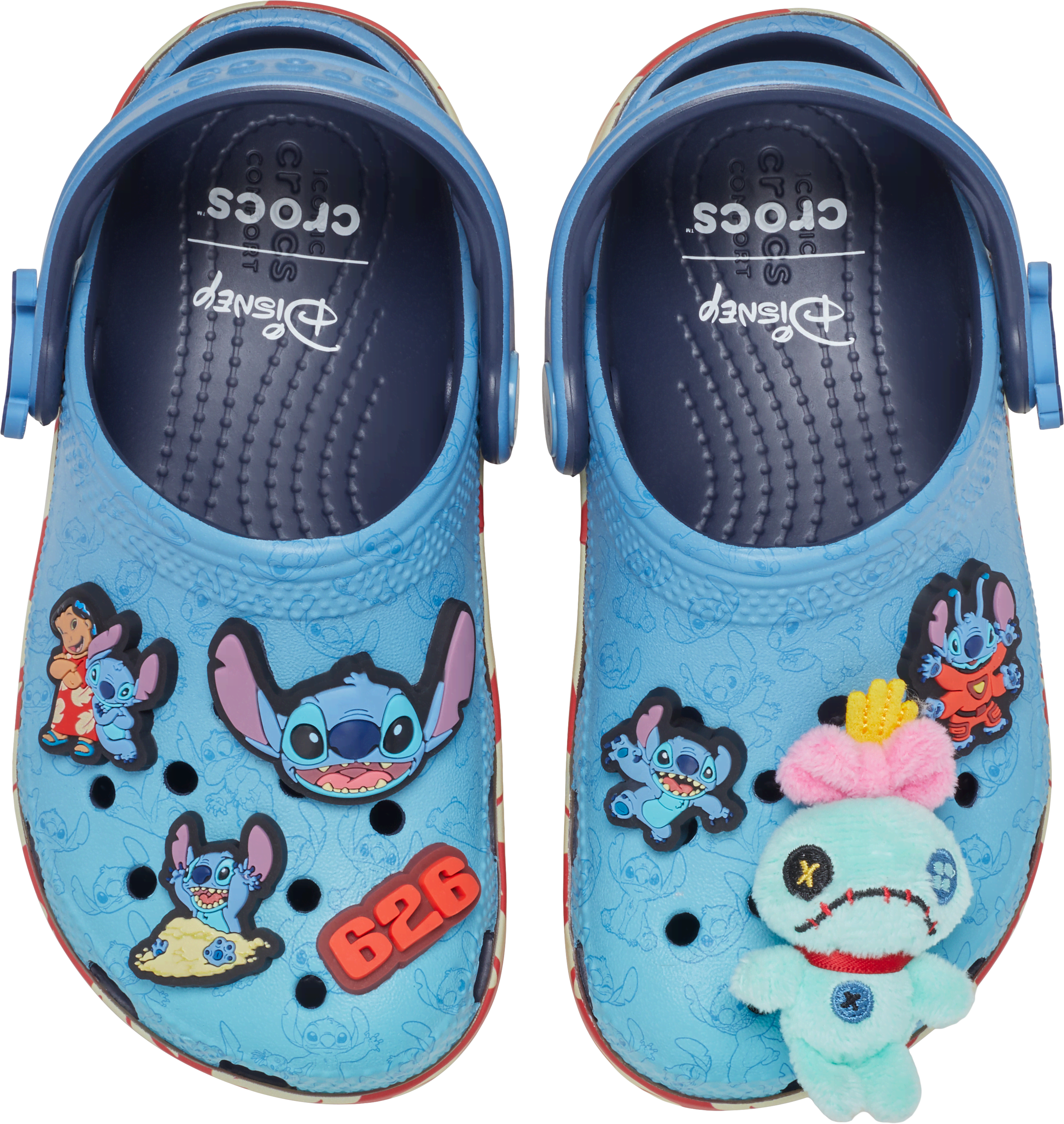 Crocs | Kids | Toddler Disney Lilo & Stitch Classic | Clogs | Multi | C9