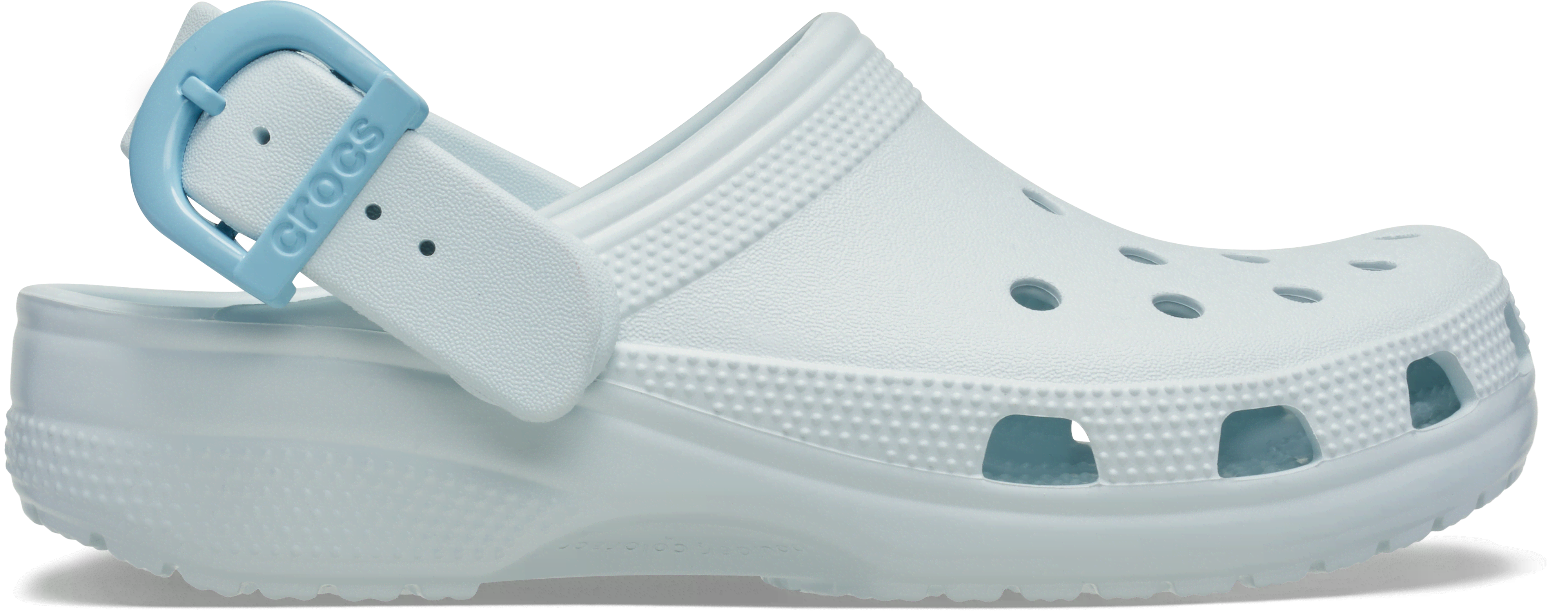 Crocs | Unisex | Classic Enamel Buckle | Clogs | Vapor Ice | W5/M4
