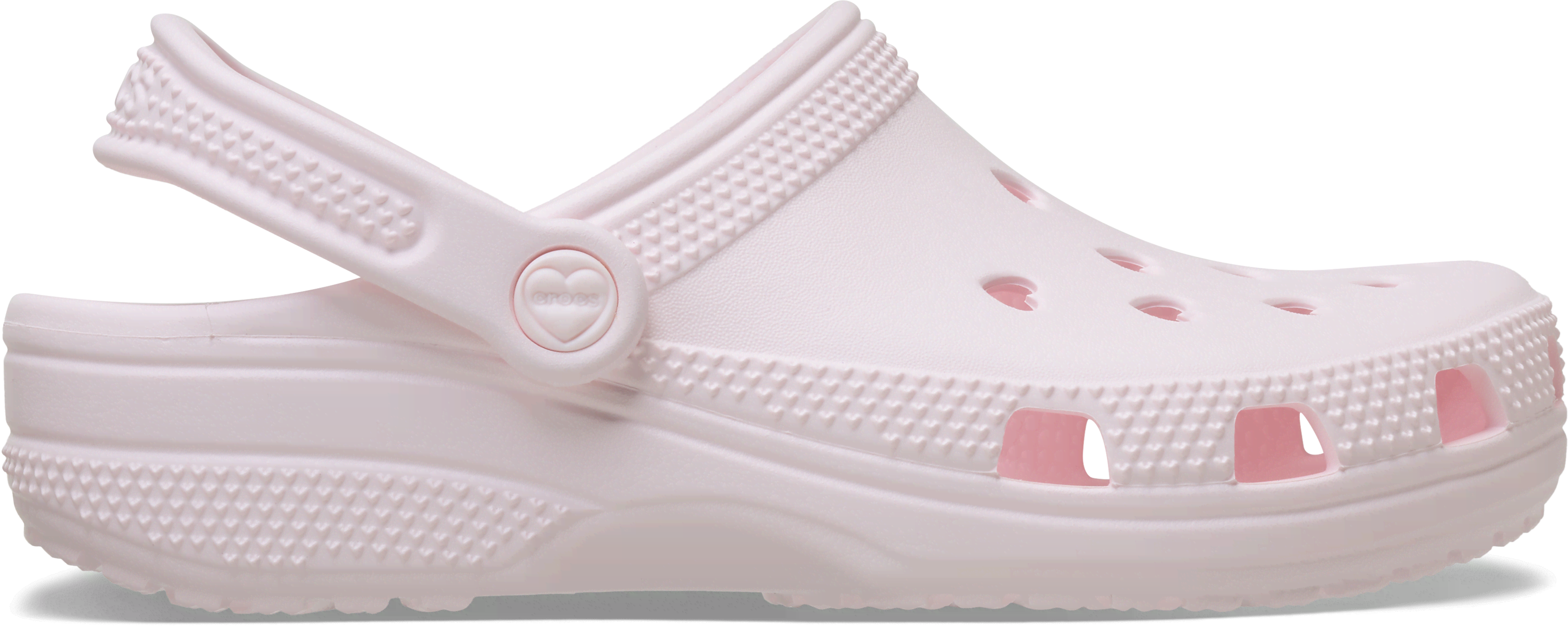 Crocs | Unisex | Classic Hearts Cut Out | Clogs | Bubble Ice | W4/M3