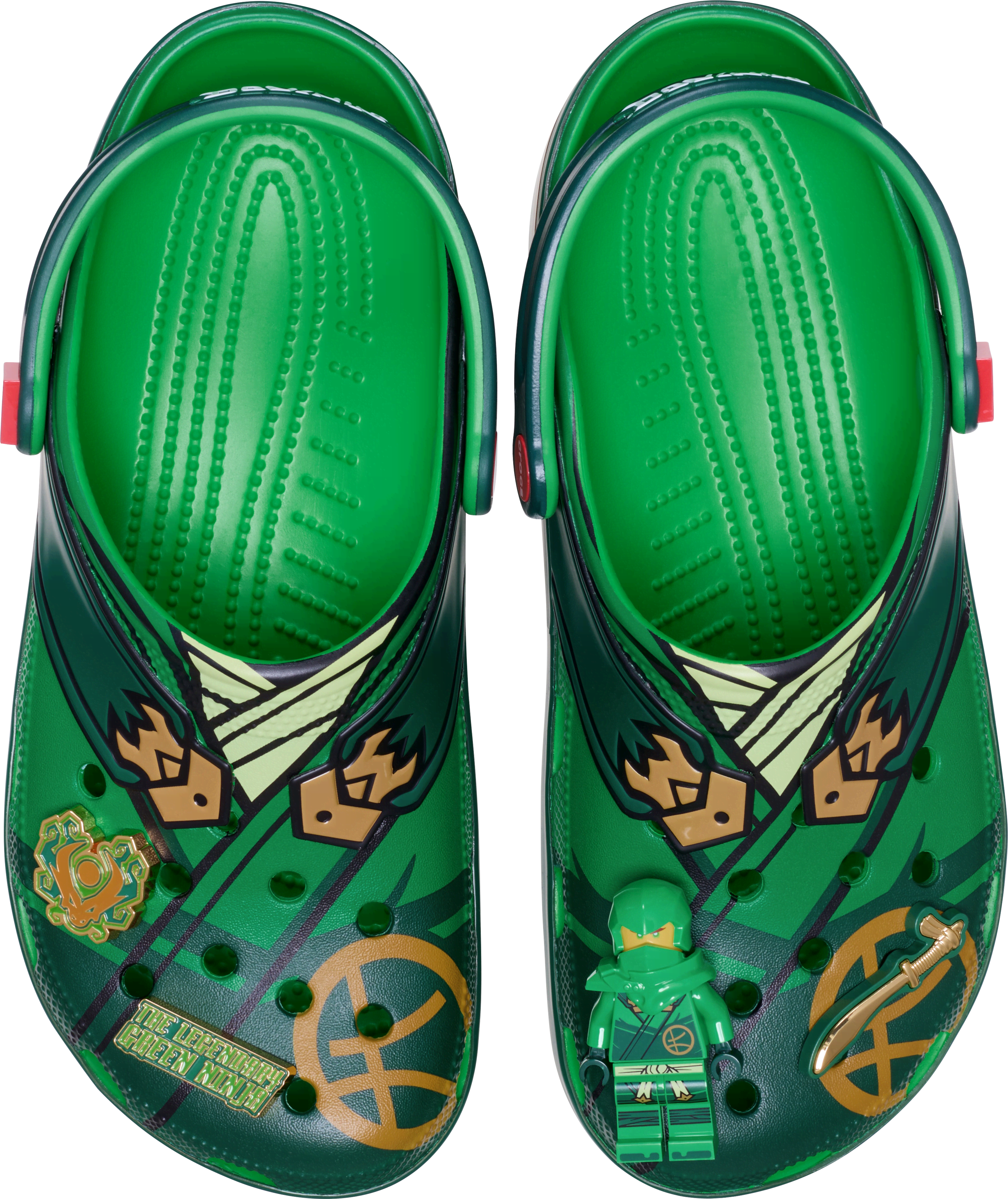 Crocs Ninjago Men's Sneakers - Multi - Size M10 | W11 - Rubber
