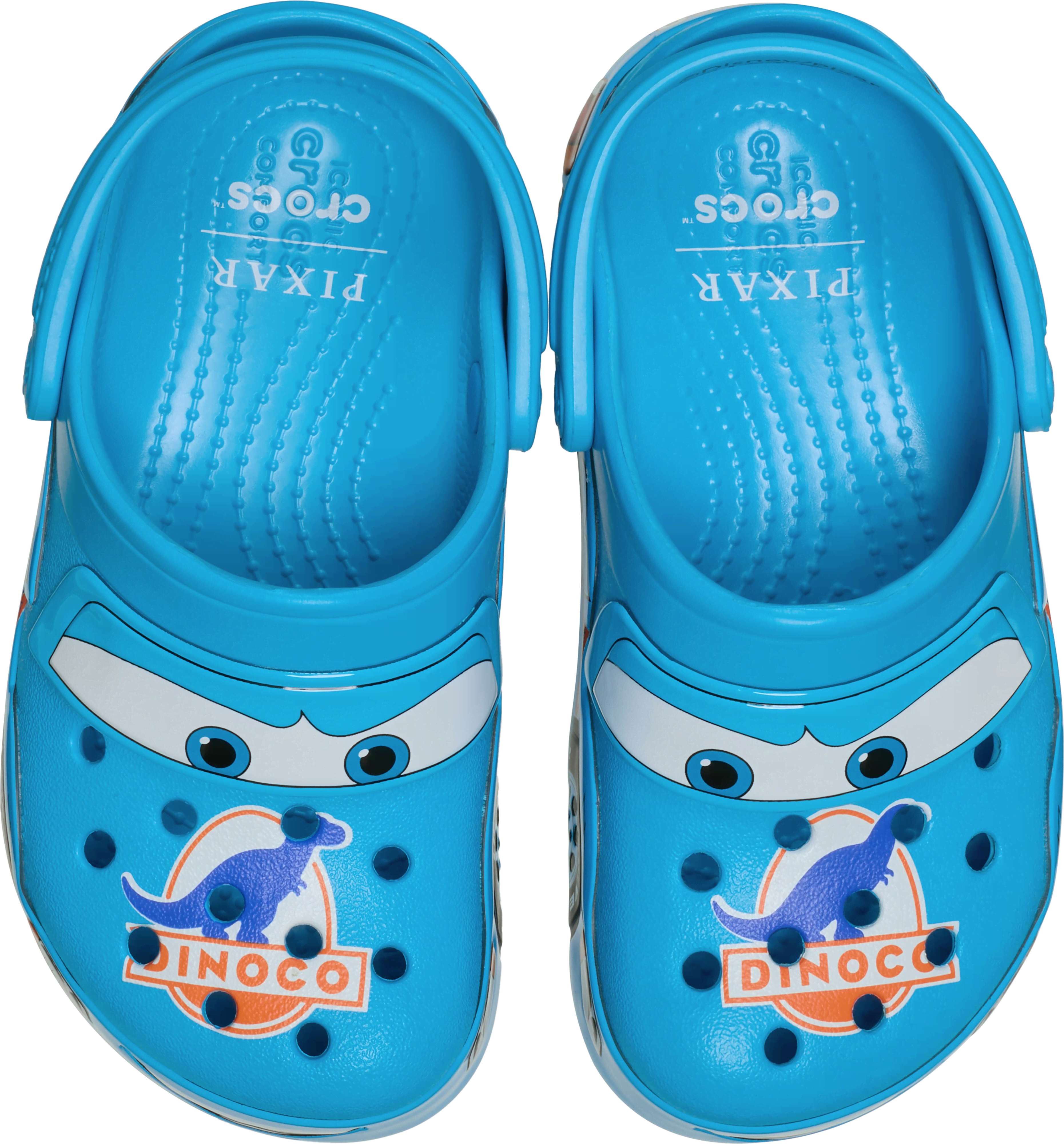 Crocs | Kids | Toddlers Disney and Pixars Lightning McQueen Dinoco Crocband™ | Clogs | Multi | C6