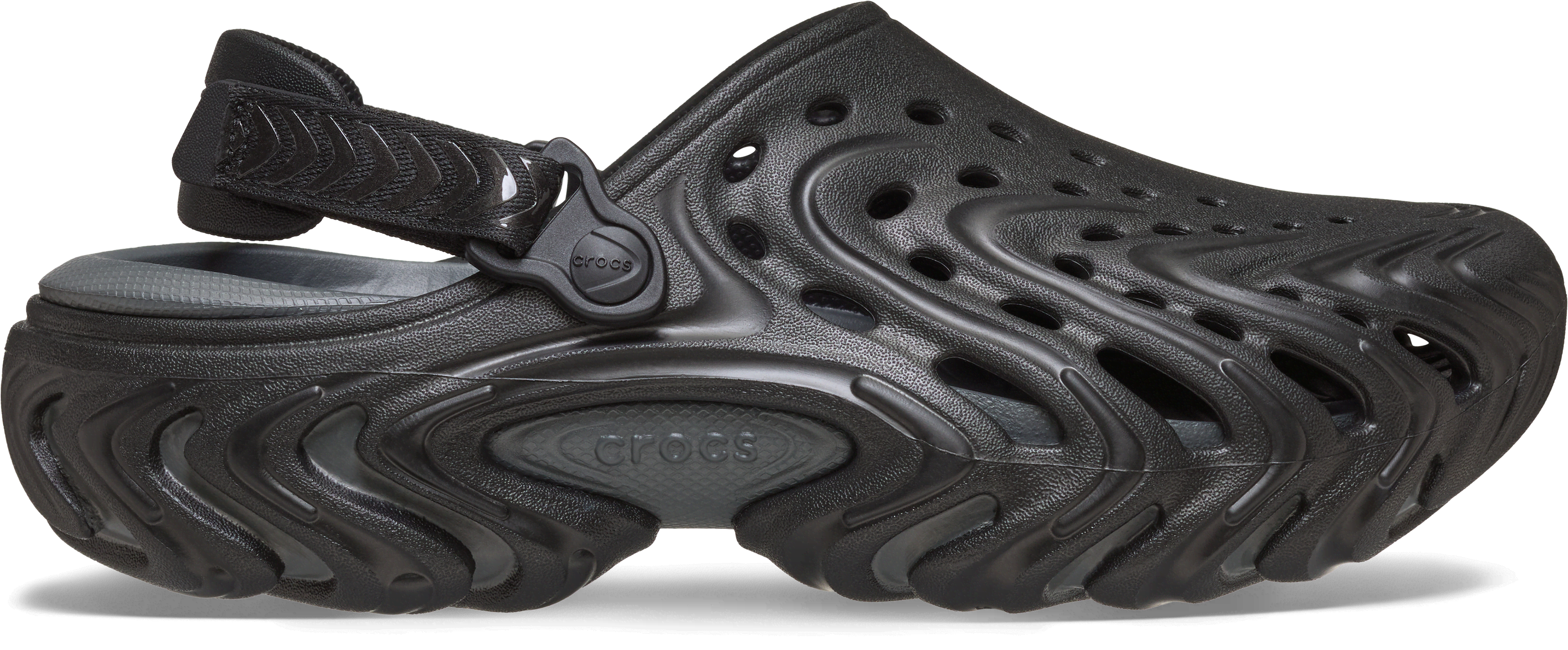 Crocs Echo Men Flip-Flops and Sandals - Black - Size M12 | W13 - Rubber