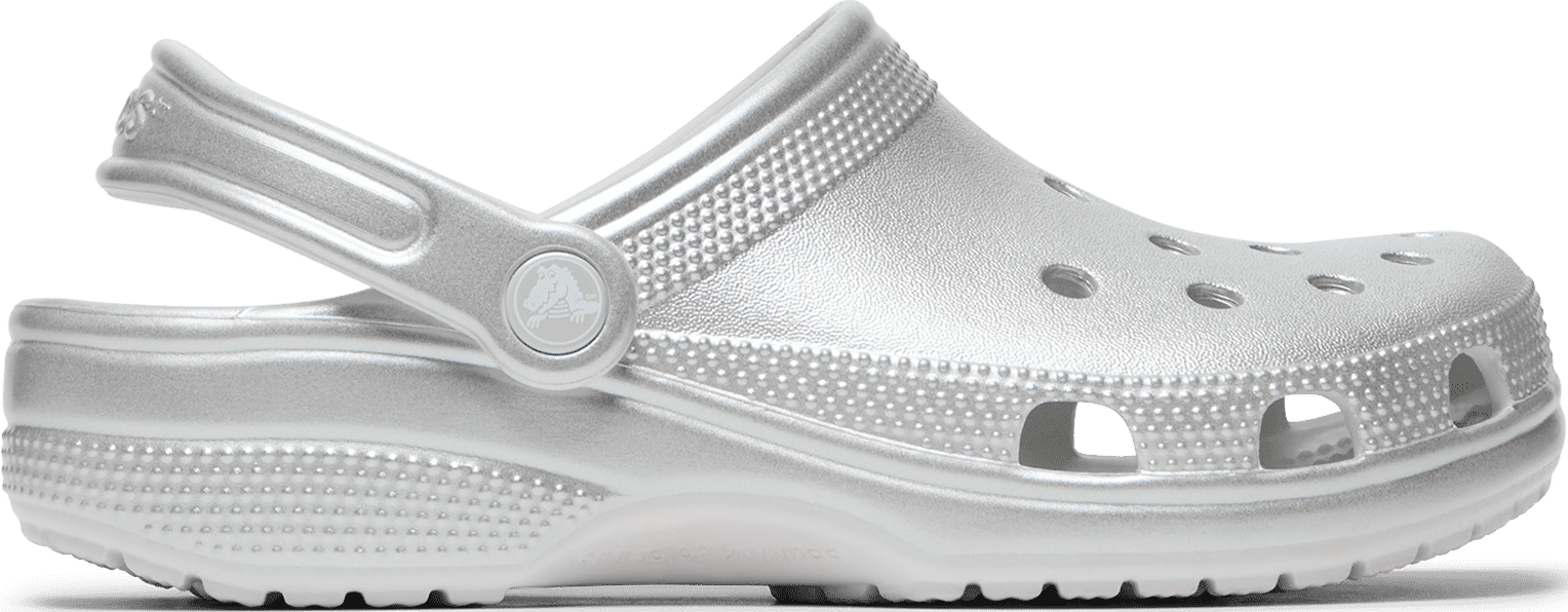 Crocs | Unisex | Classic Tinted Metallic | Clogs | Moonlight | W4/M3