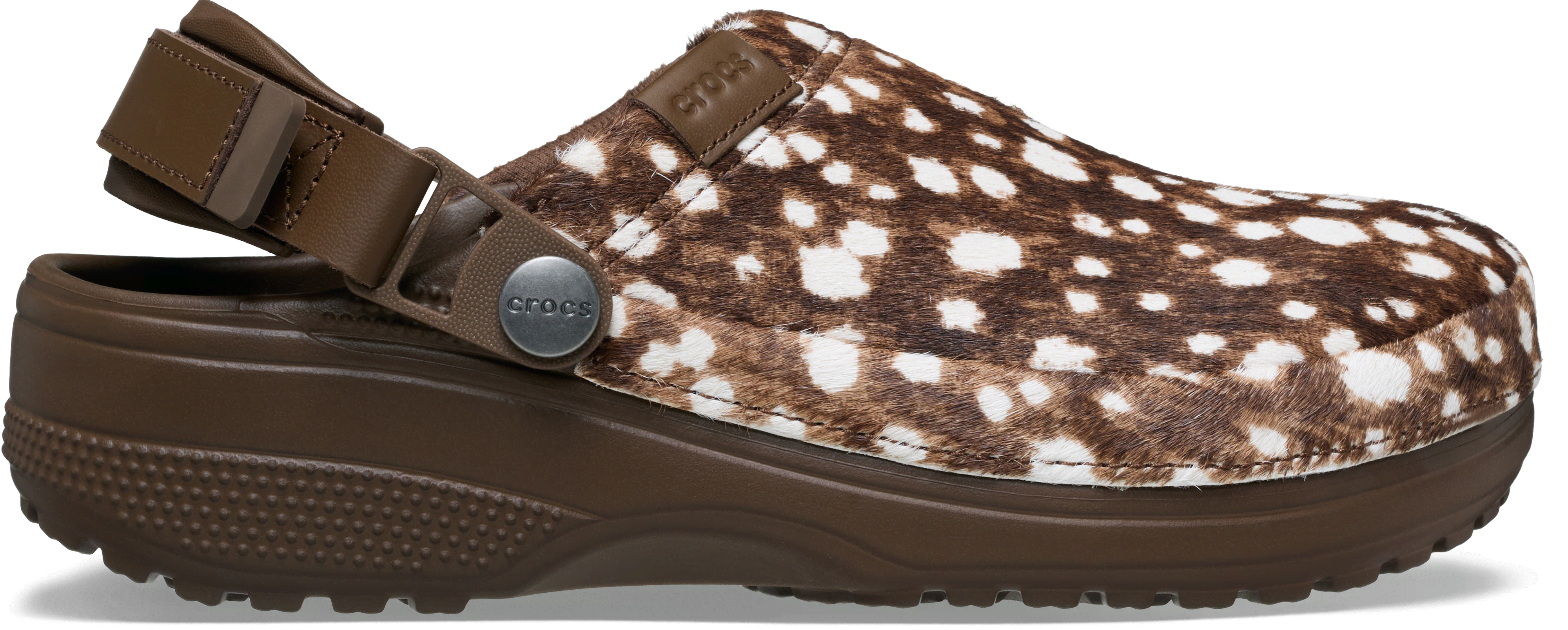 Crocs | Unisex | Crafted Pony Hair | Clogs | Carob | W6/M5