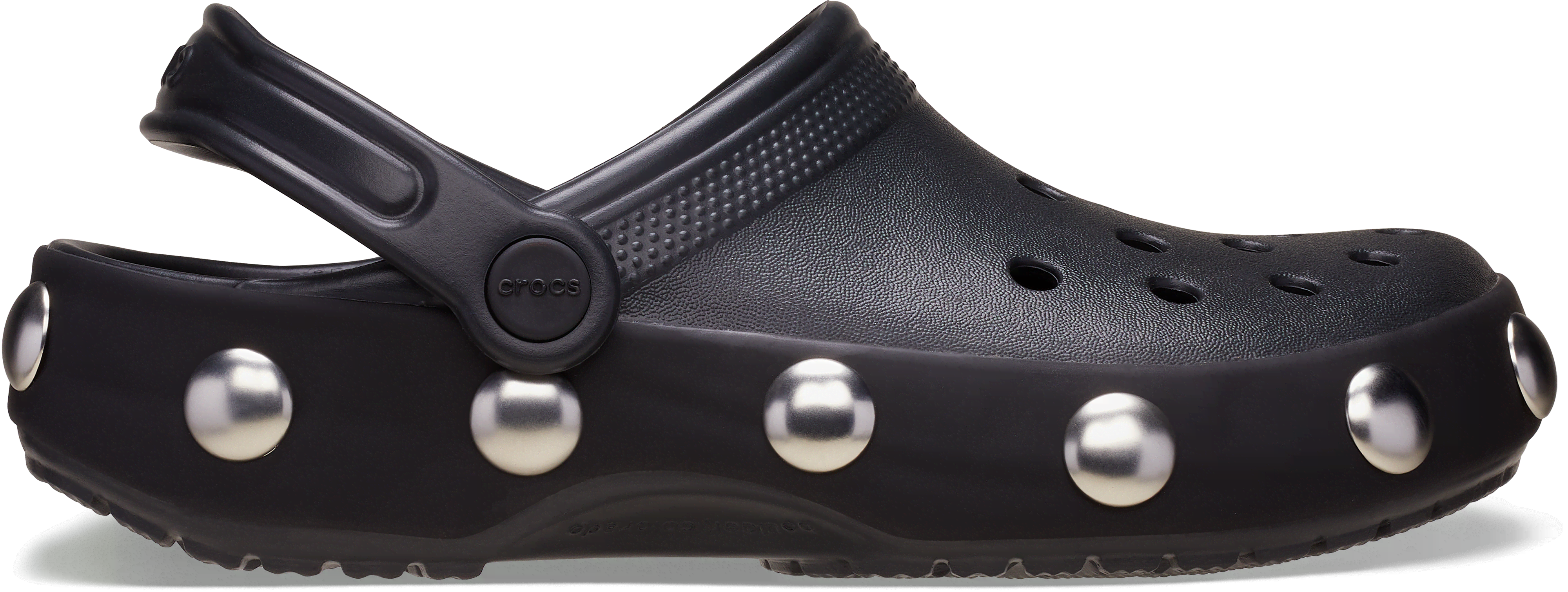 Crocs  Classic Big Studded Clog  women's Clogs (Shoes) in Black