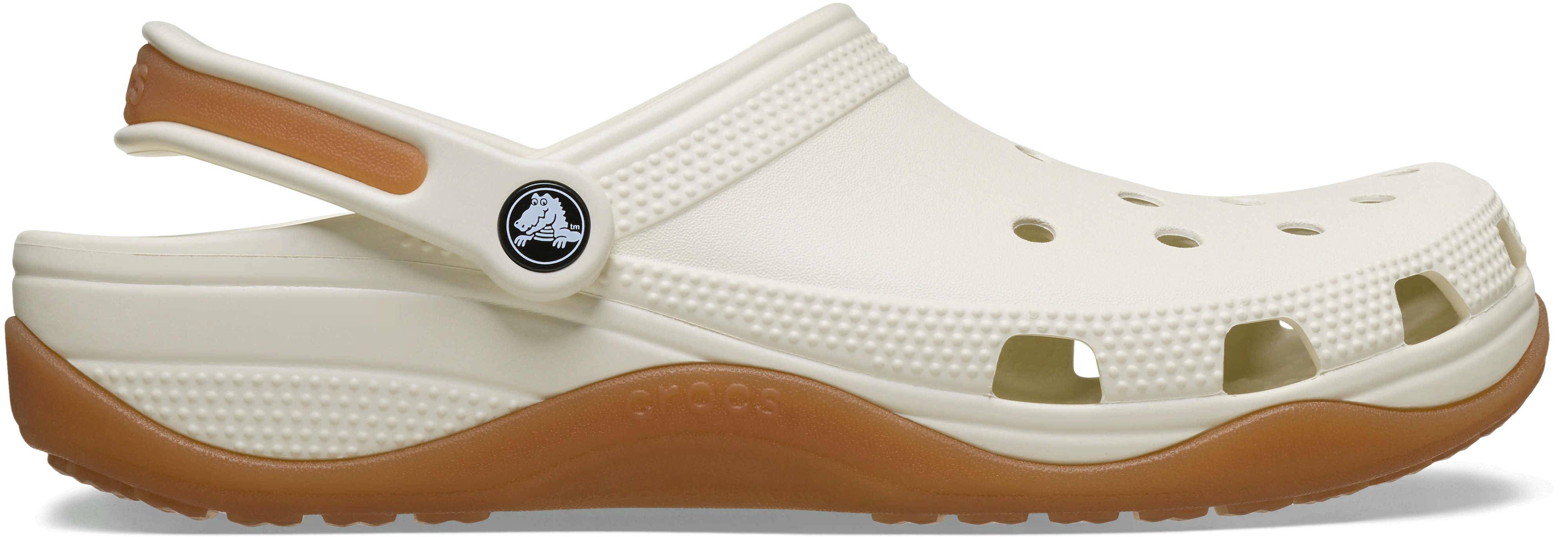 Crocs | Unisex | Classic Evo Gum | Clogs | Summit White/Gum | W9/M8