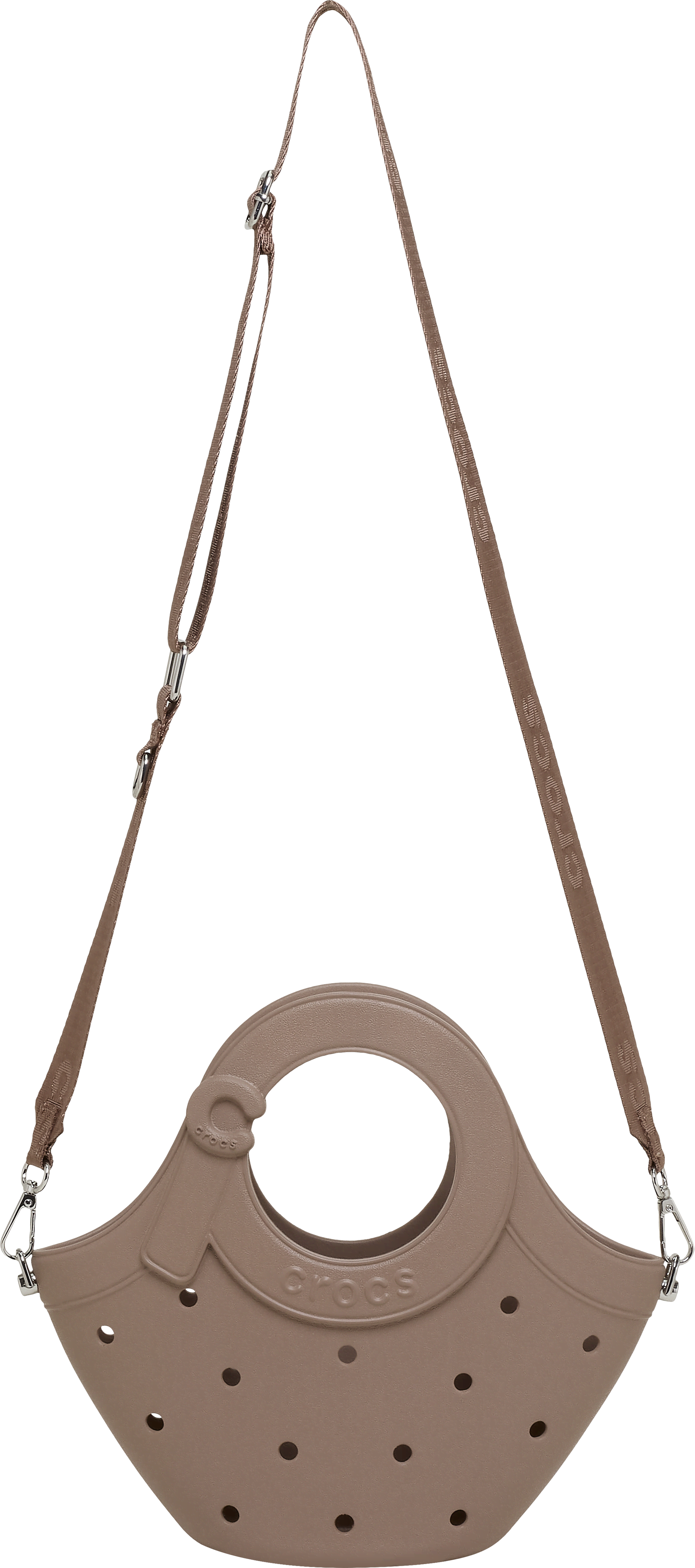 Crocs | Unisex | Crocs Small Handle Tote | Shoes | Latte | OS