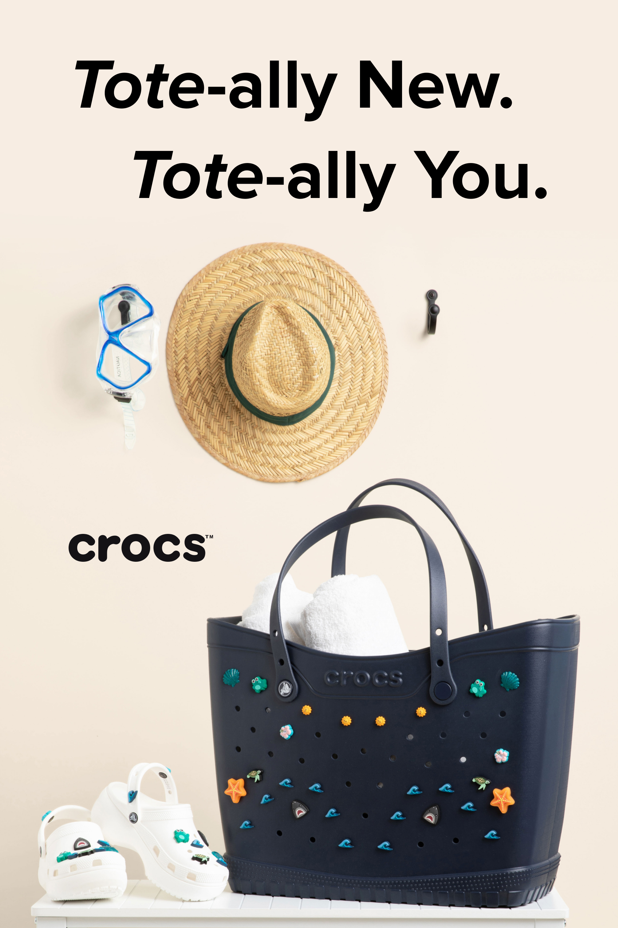 Crocs with bag on sale