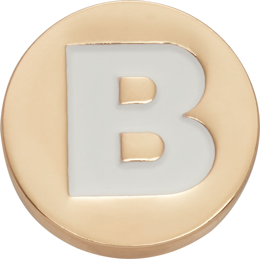 Gold Letter B