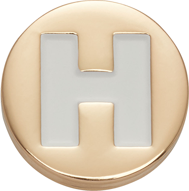 Gold Letter H
