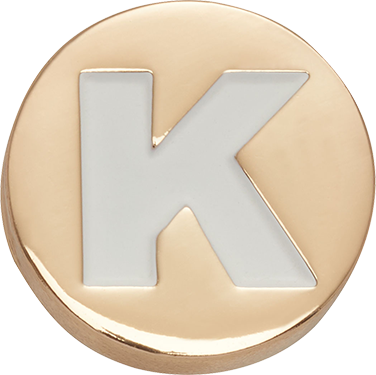 Gold Letter K