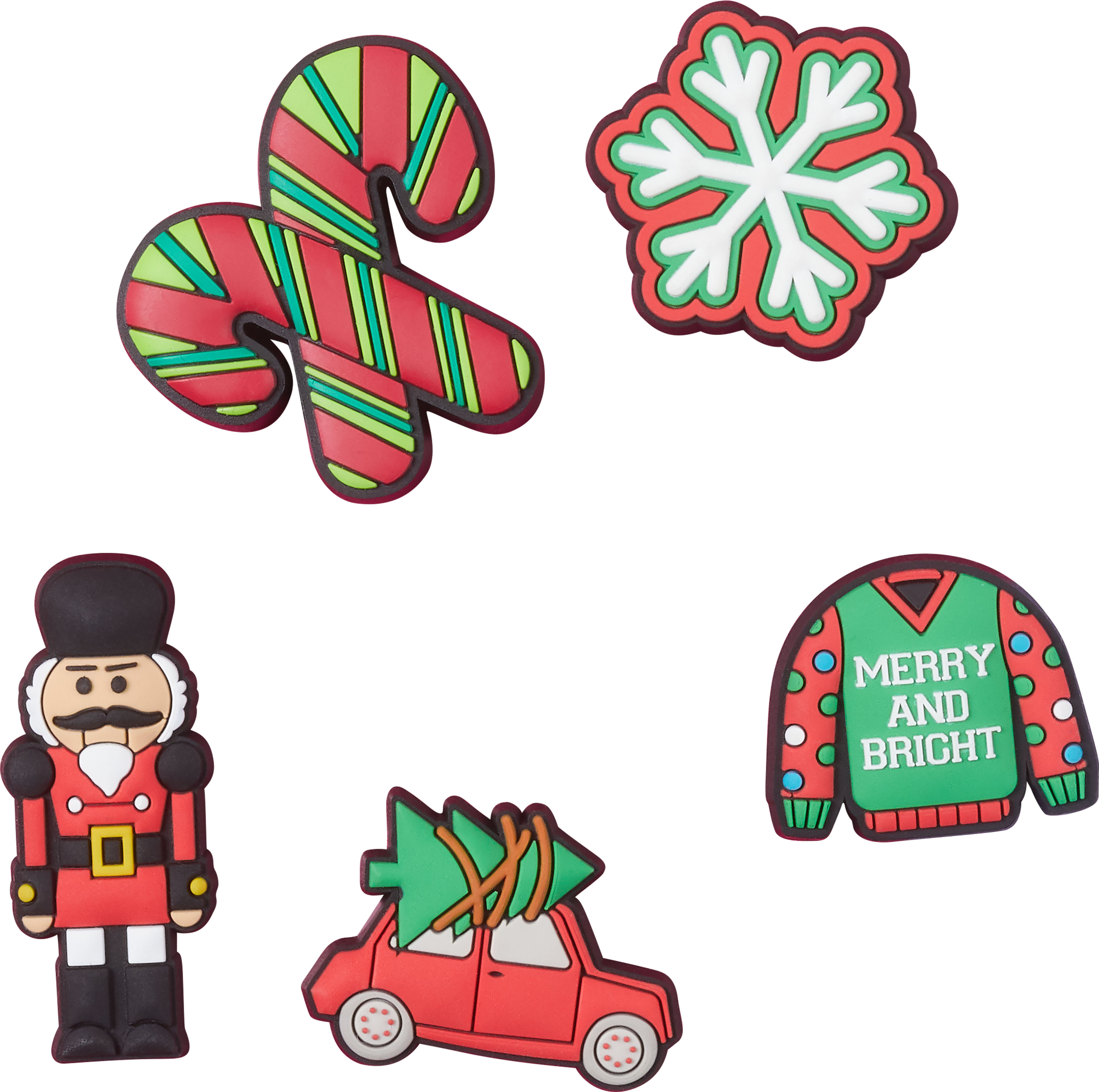 Red and Green Ornament Pack