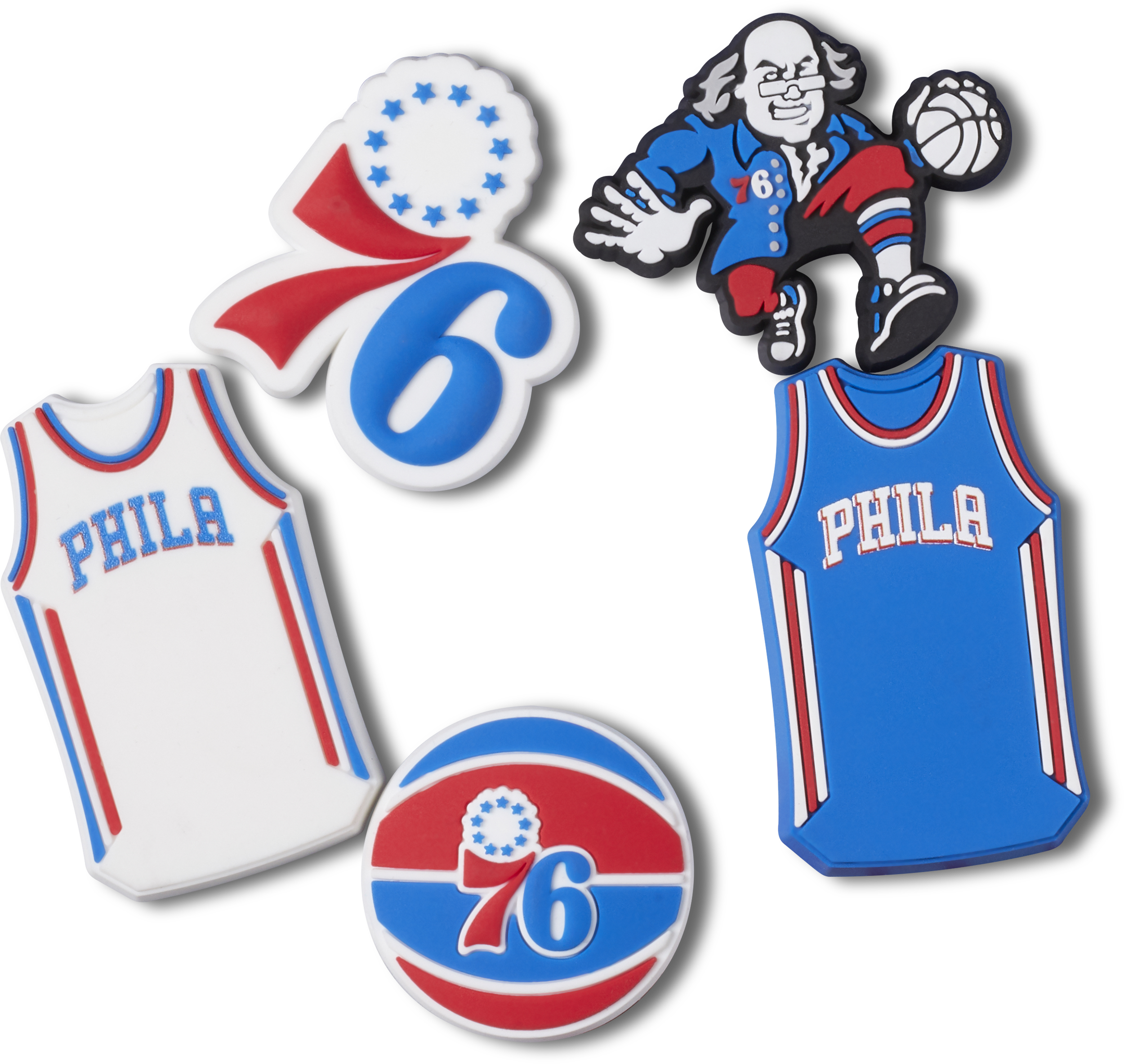 NBA Philadelphia 76ers 5 Pack