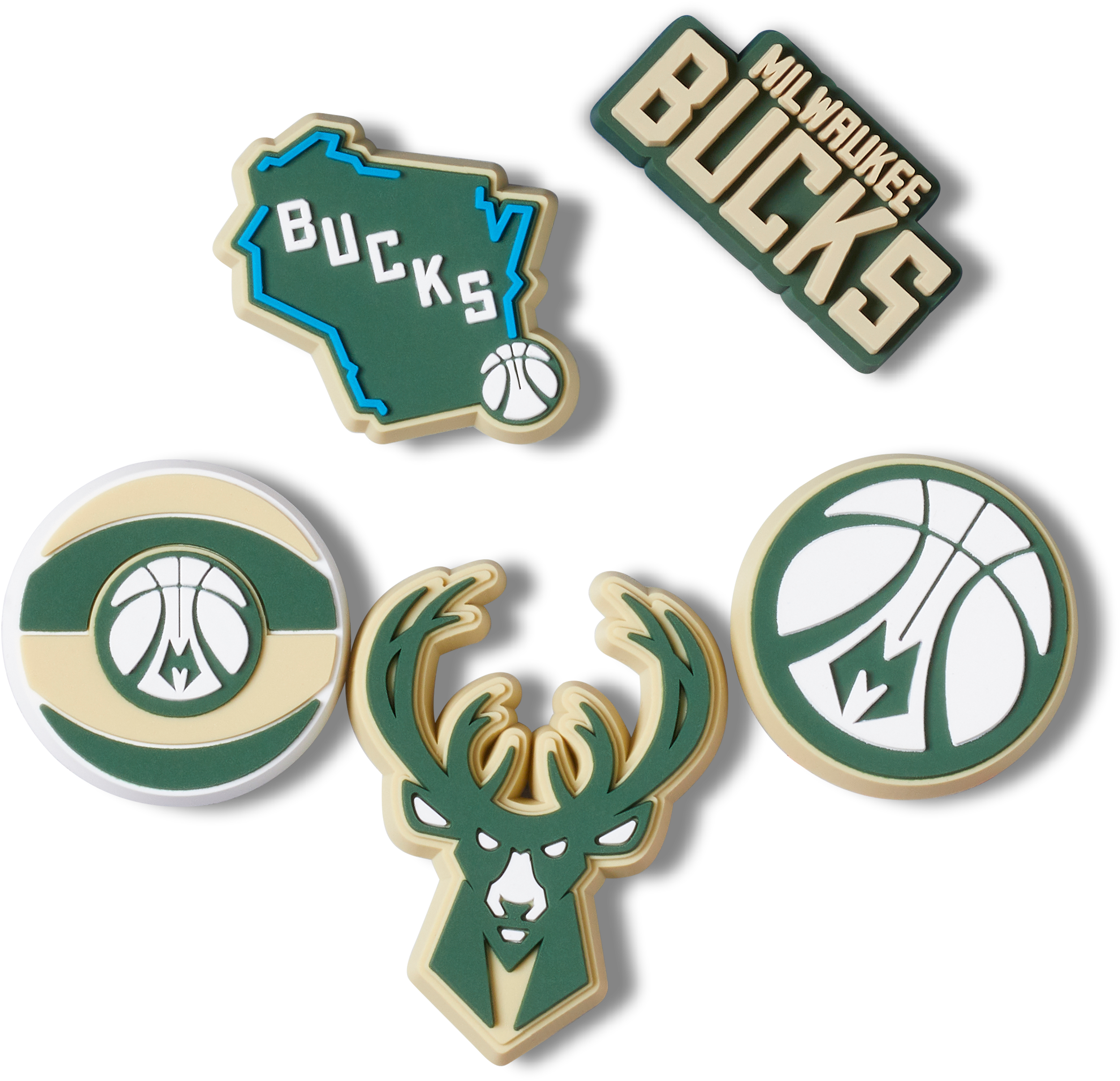NBA Milwaukee Bucks 5 Pack
