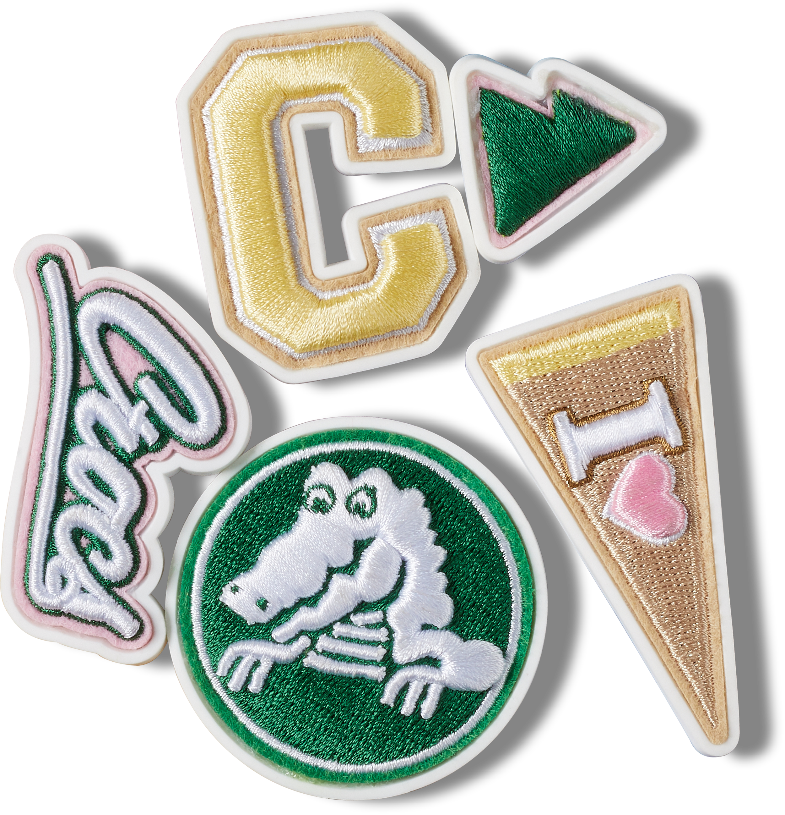 Crocs Varsity Patch 5 Pack