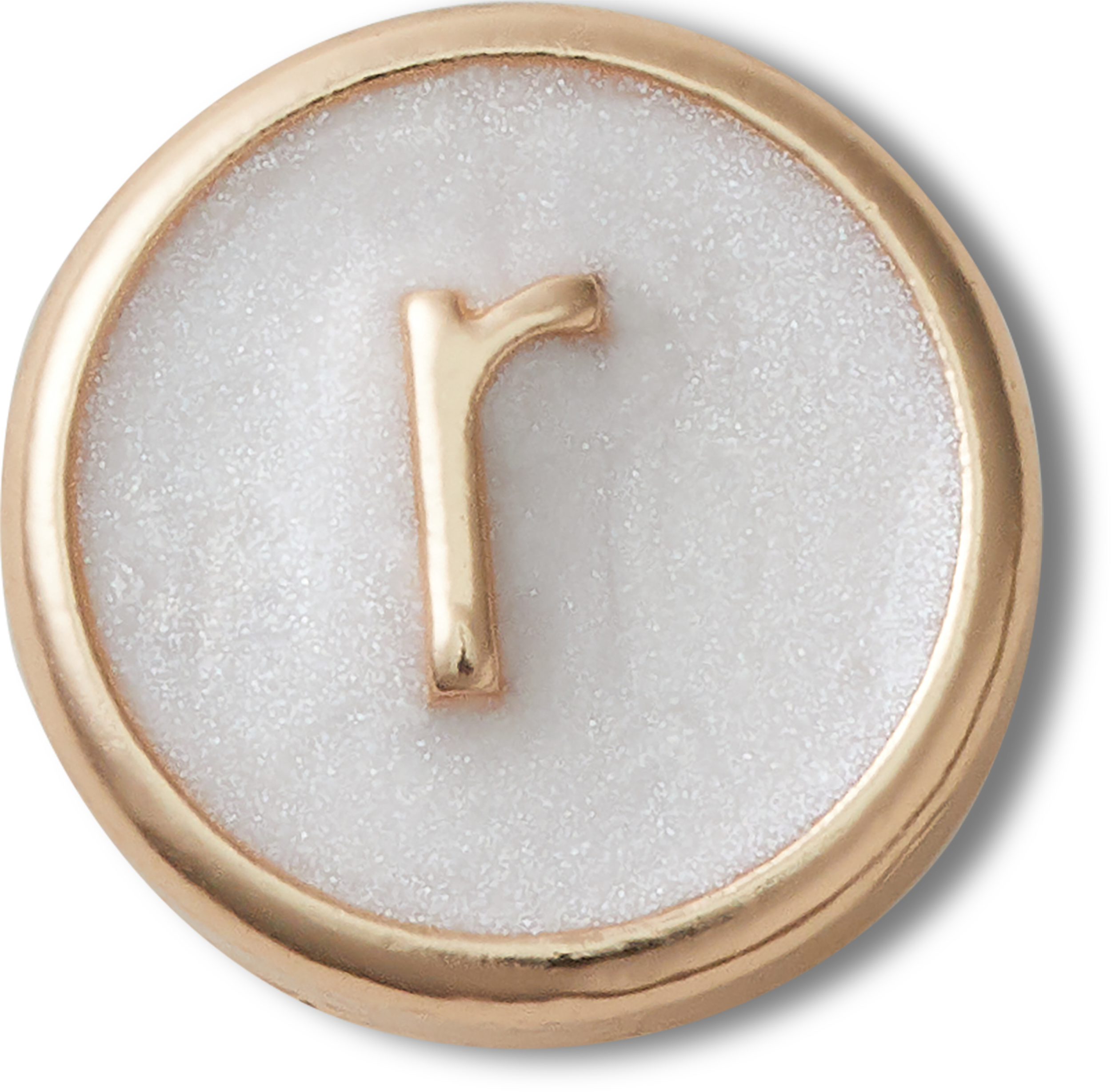 Tiny Pearlized Letter R
