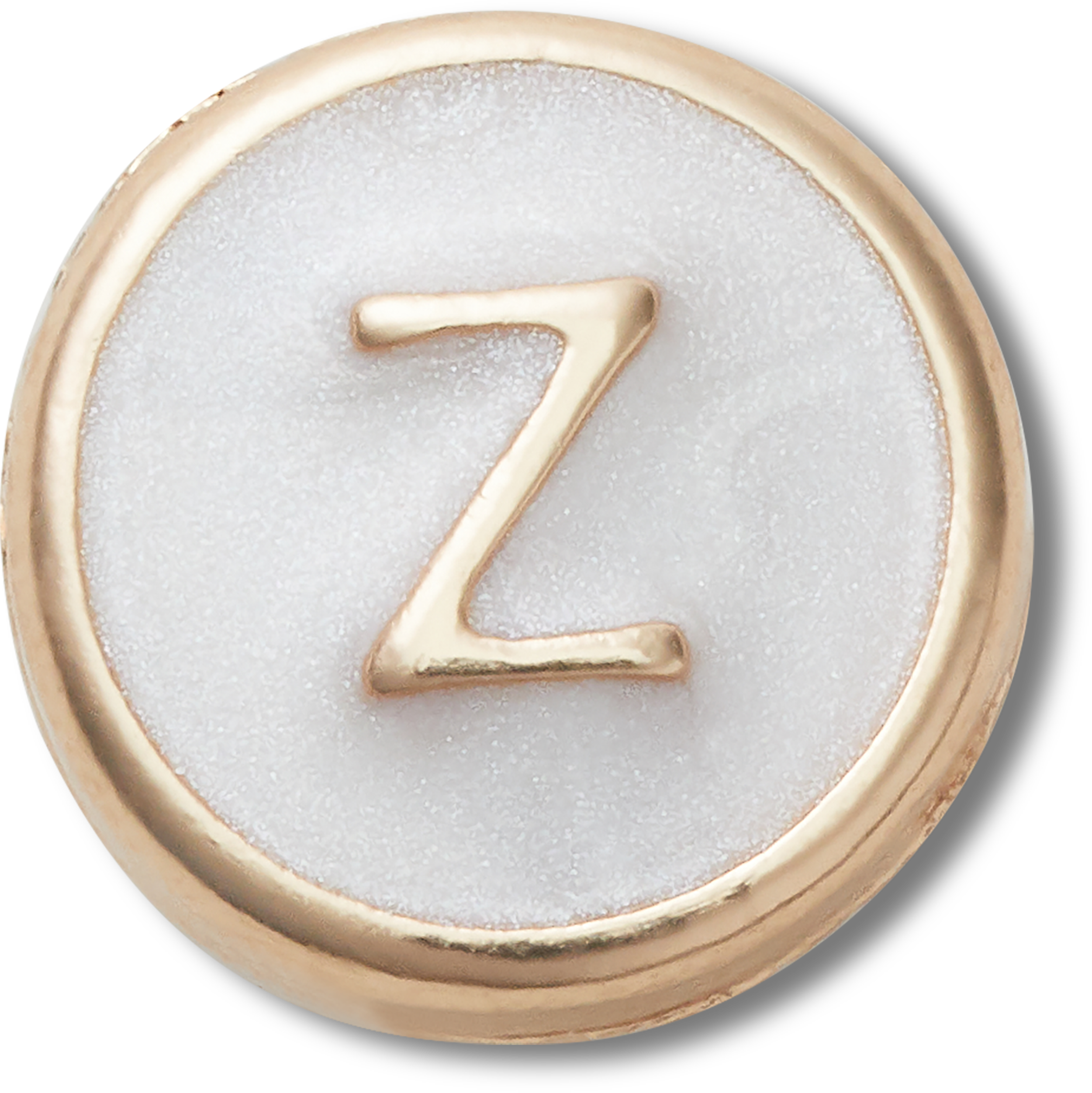 Tiny Pearlized Letter Z