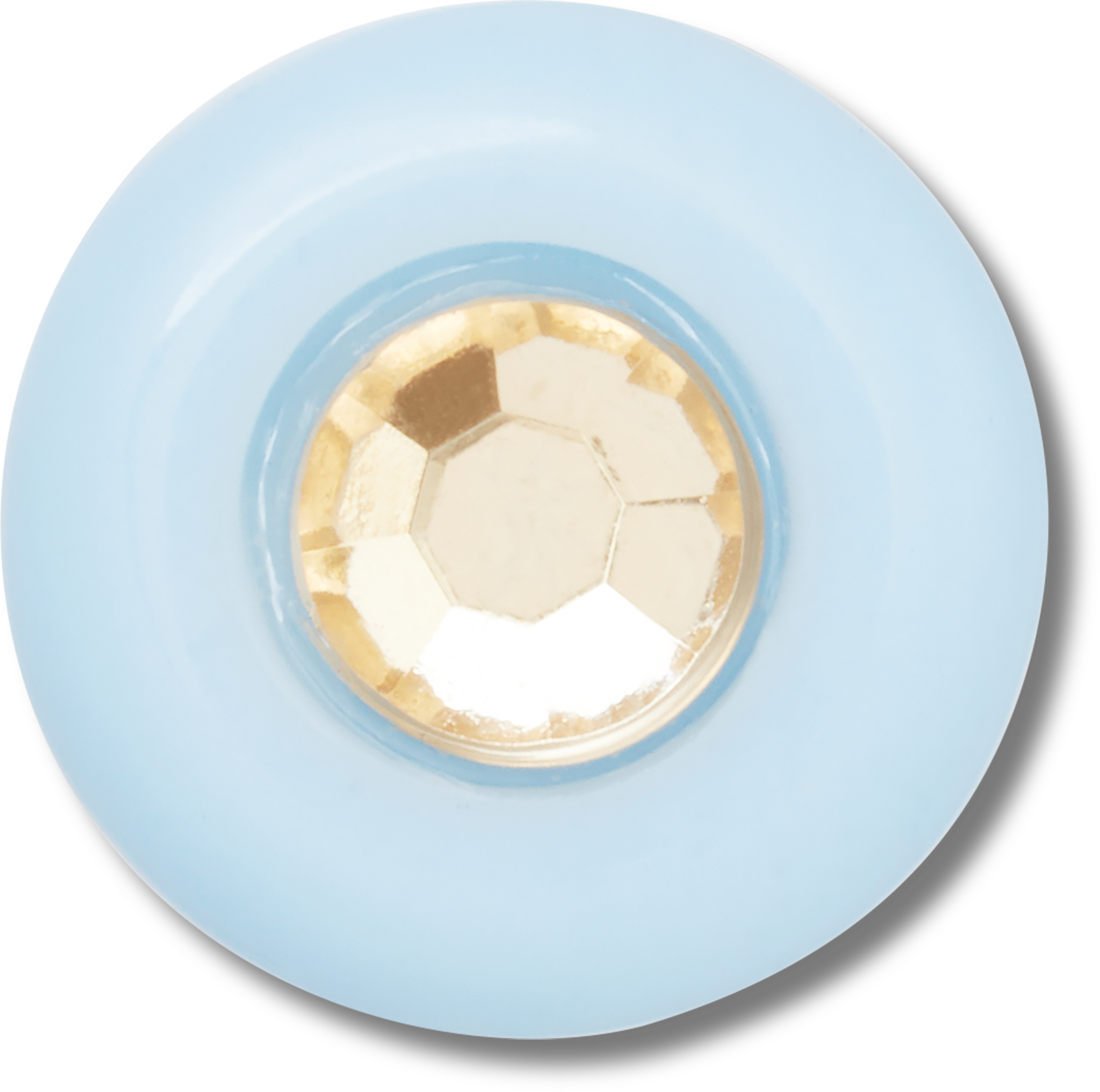 Blue and Green Acrylic Gem