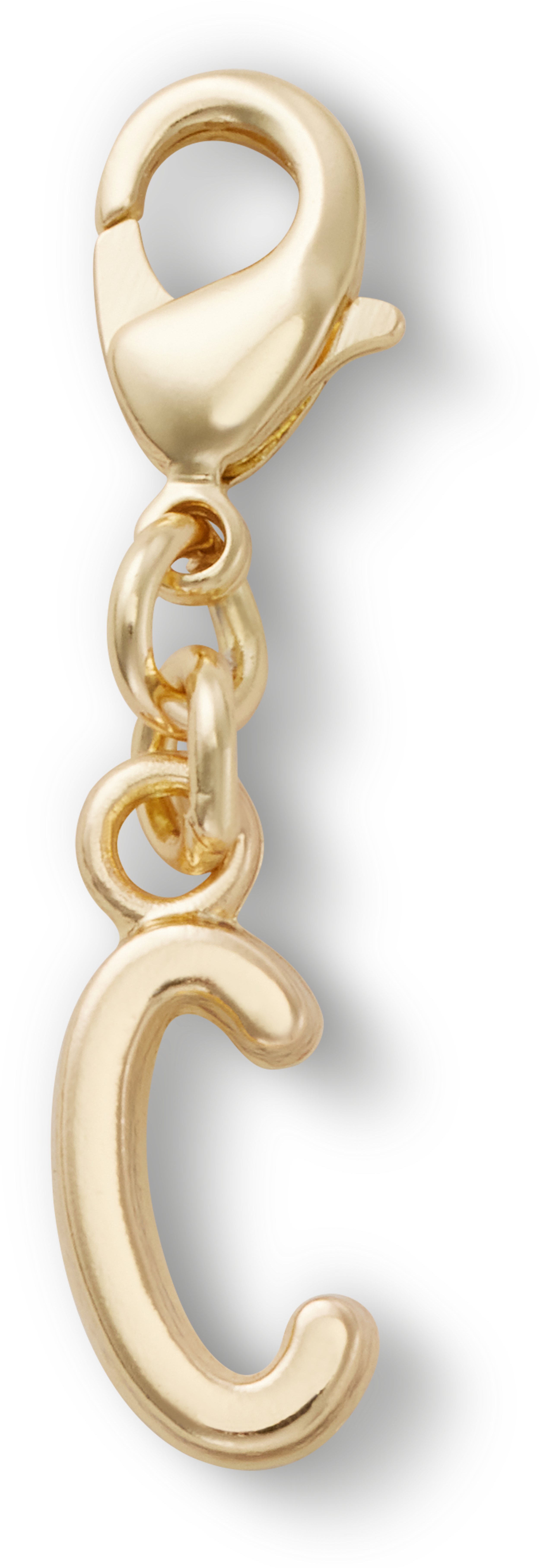Gold Letter C Charm