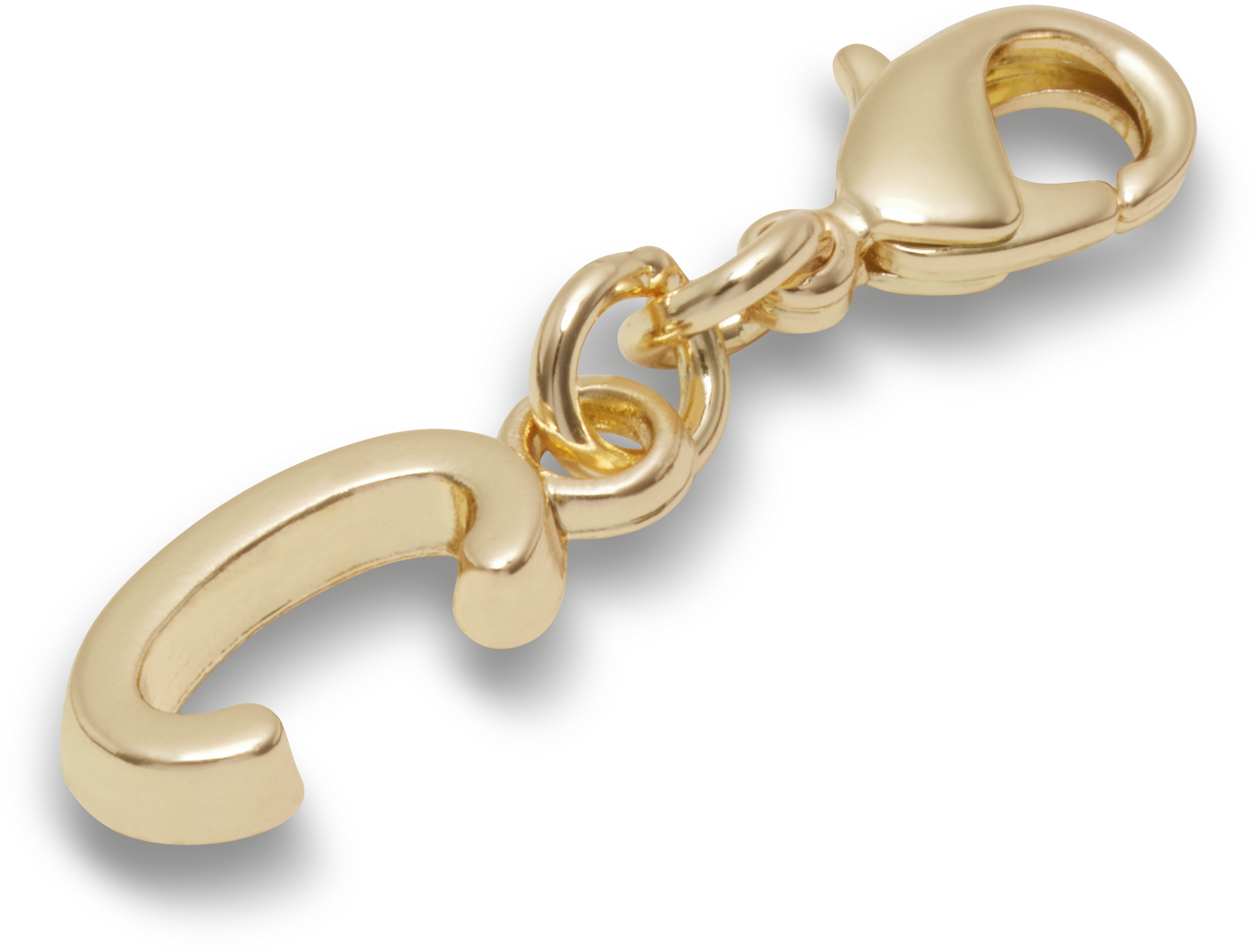 Gold Letter C Charm