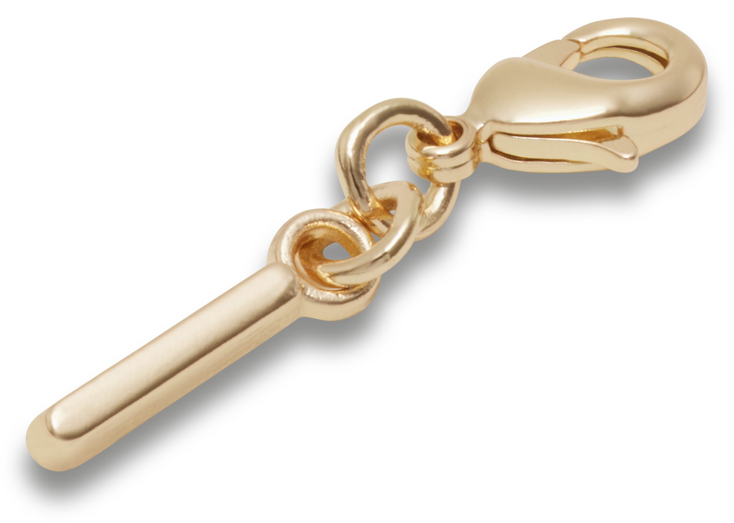 Gold Letter I Charm