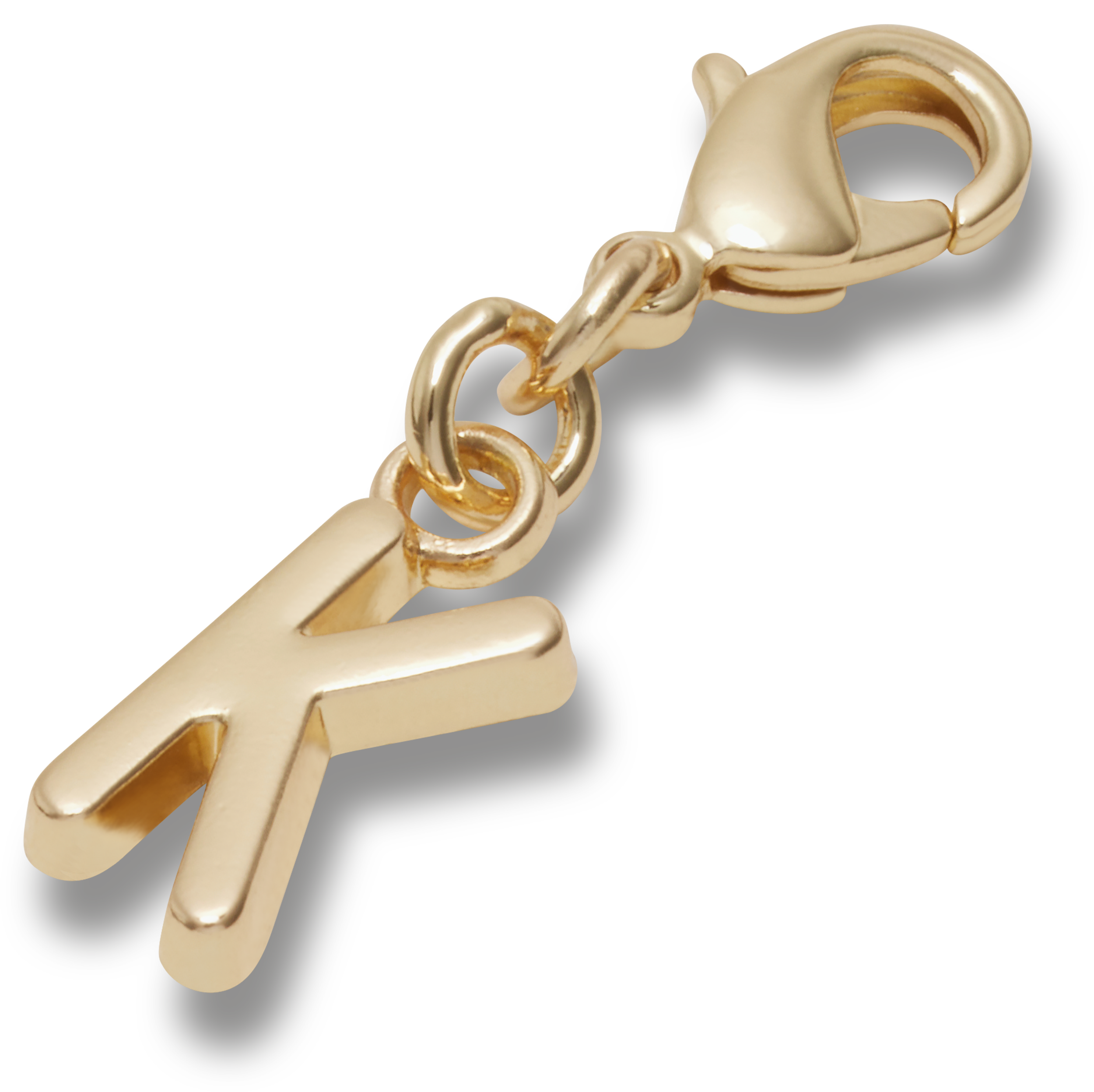 Gold Letter K Charm