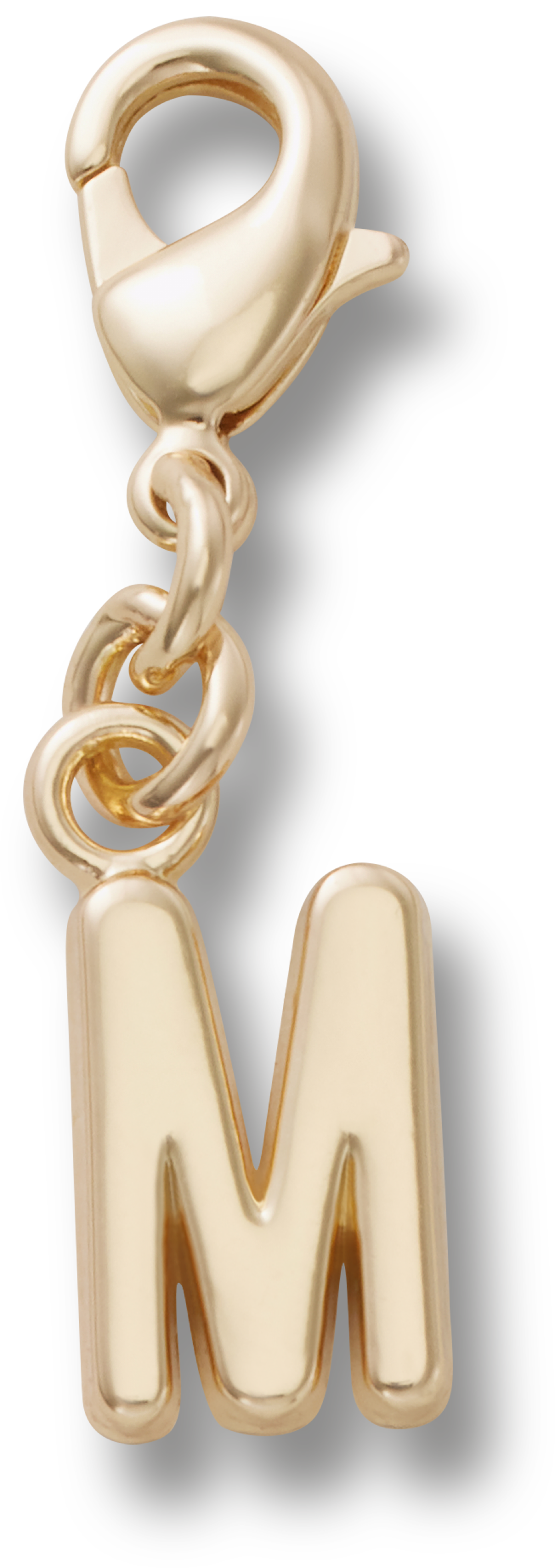 Gold Letter M Charm