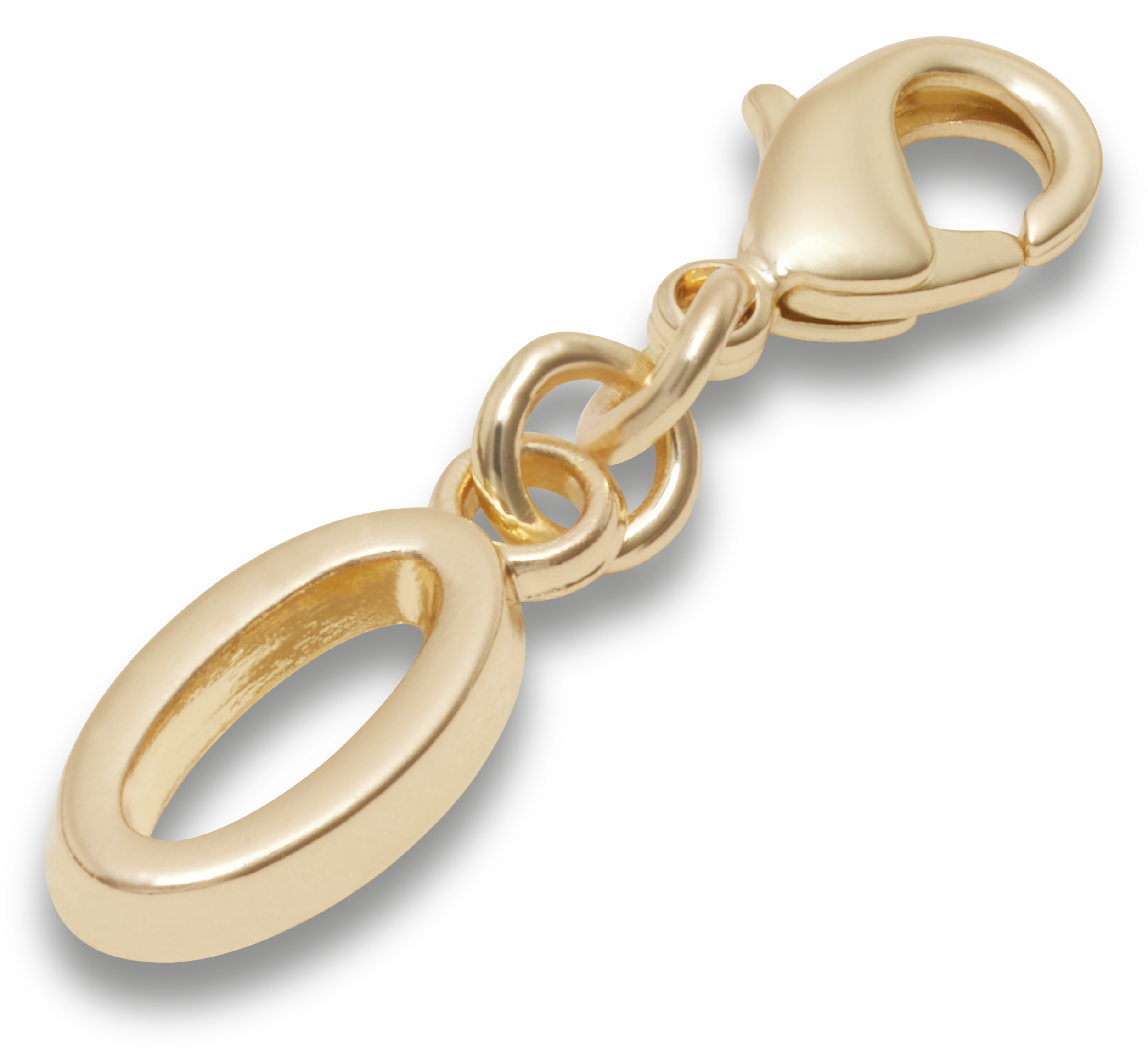Gold Letter O Charm