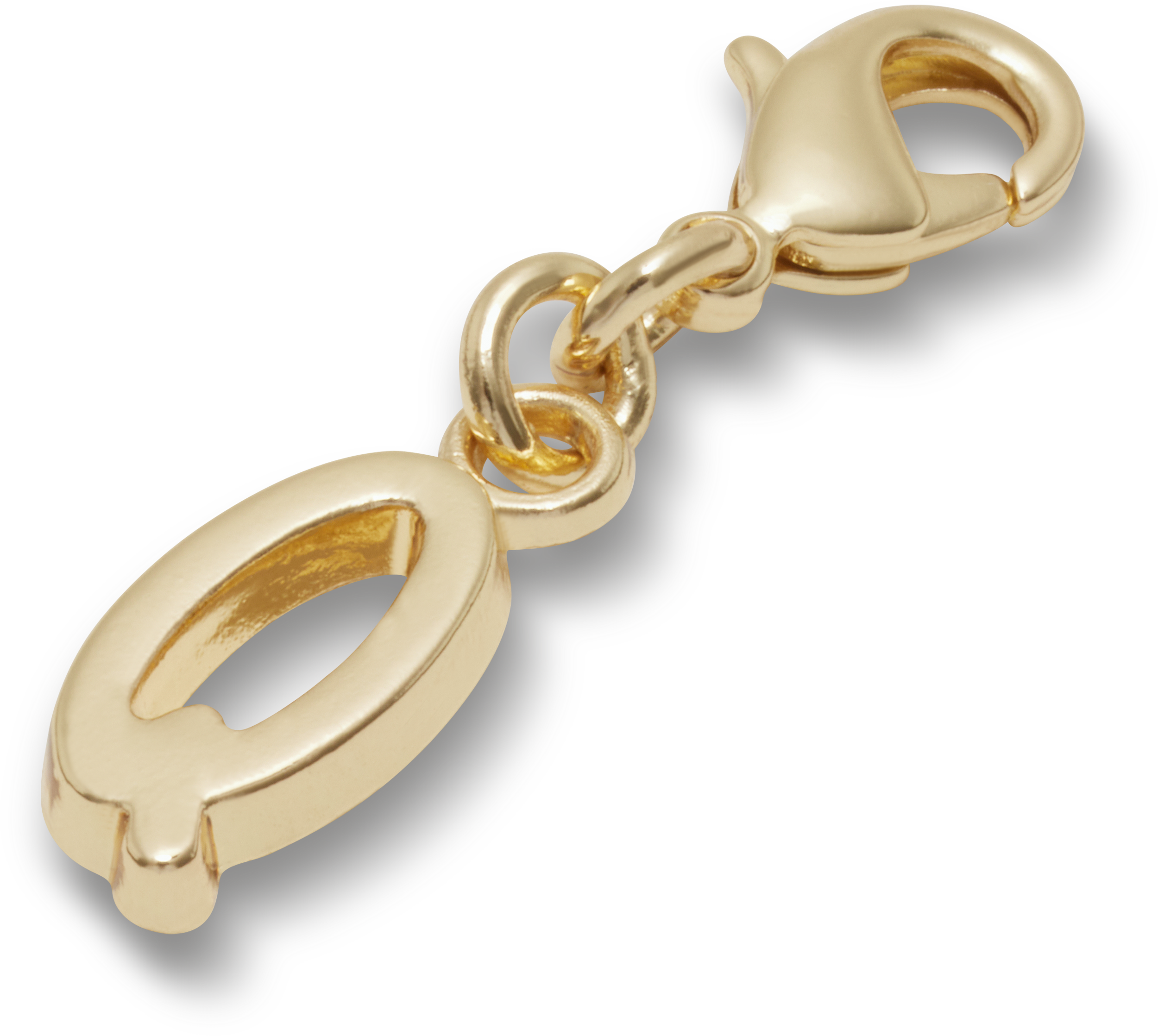 Gold Letter Q Charm