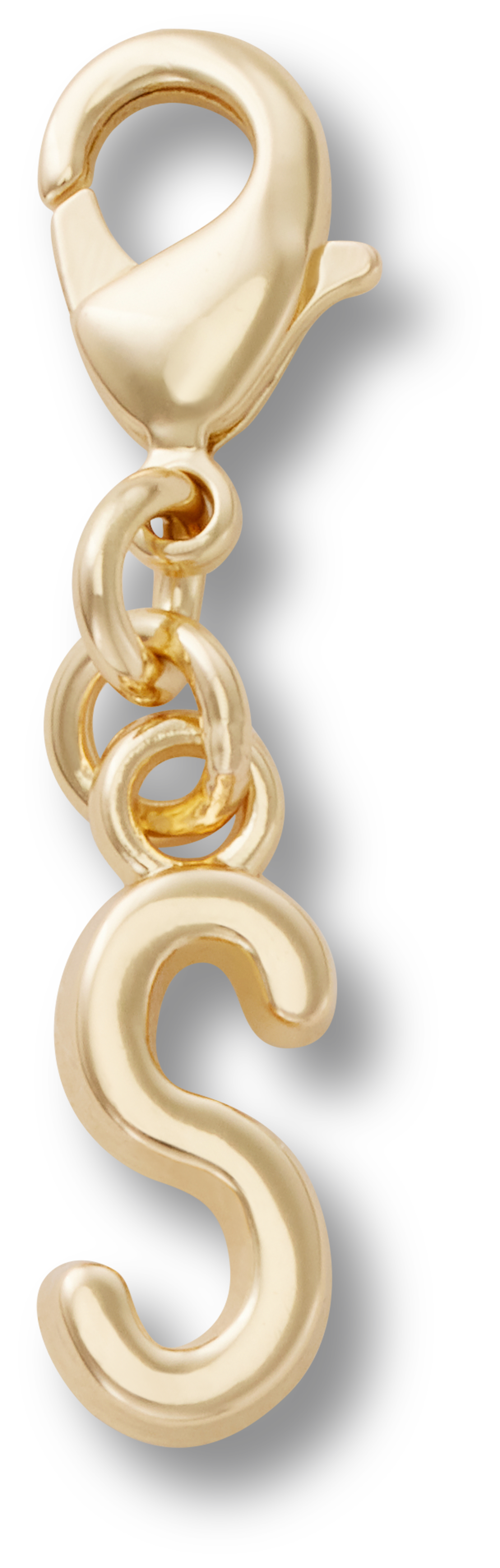 Gold Letter S Charm