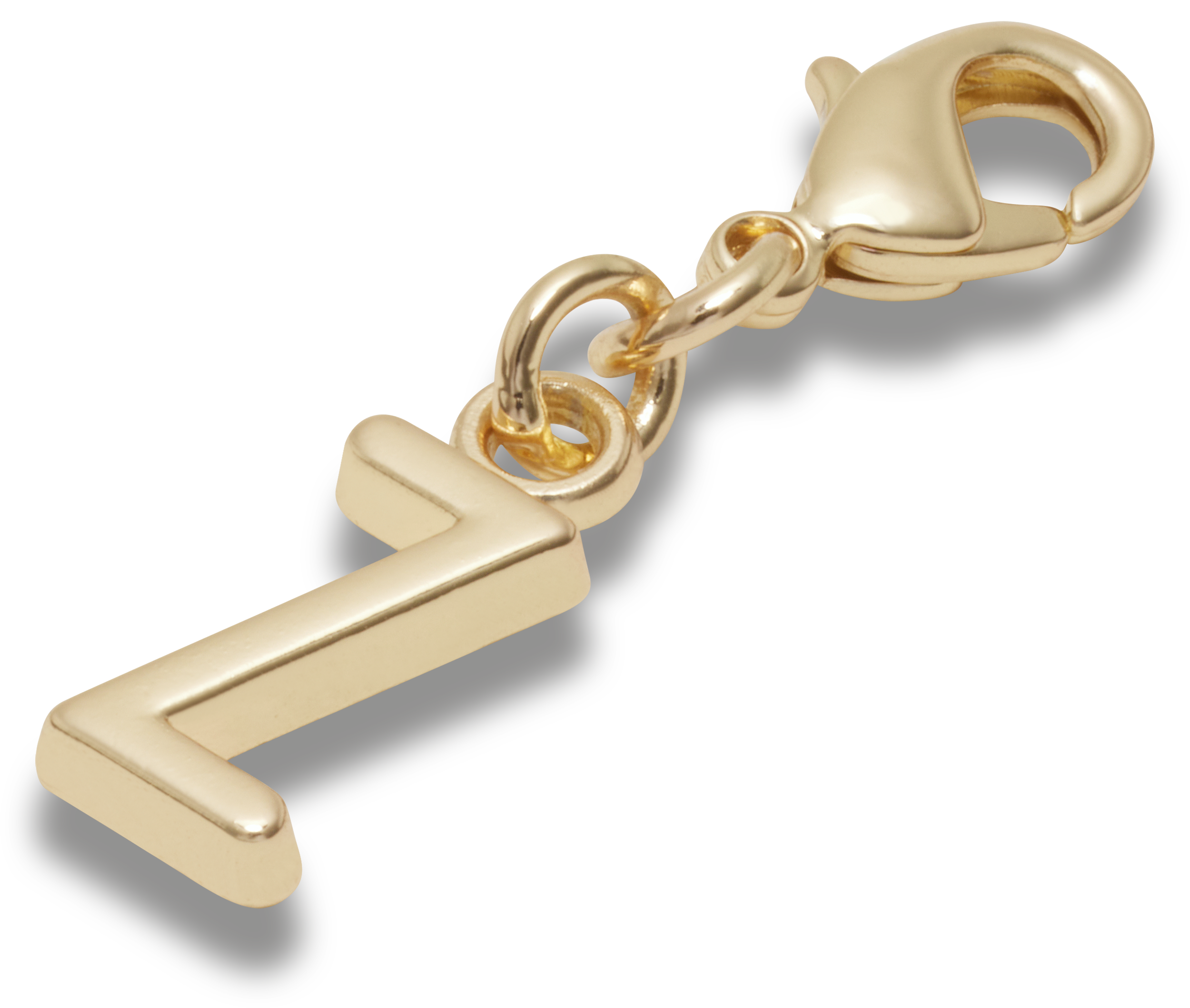 Gold Letter Z Charm