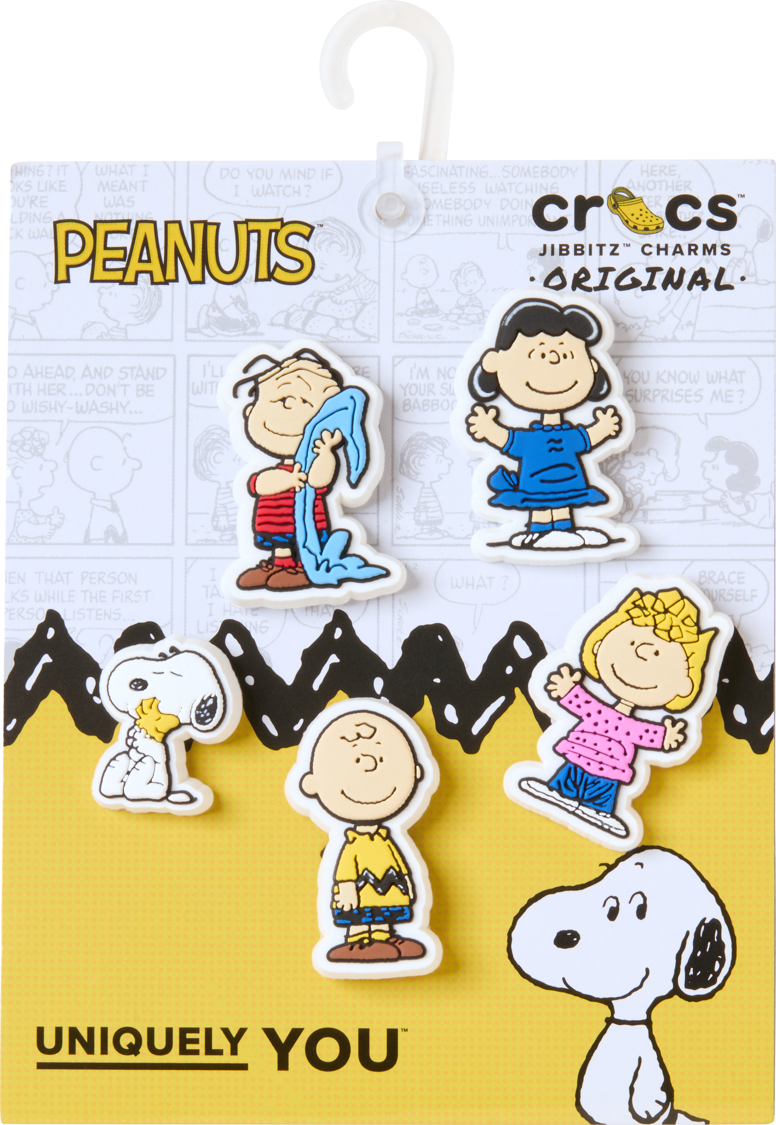 Peanuts Jibbitz 5-pack