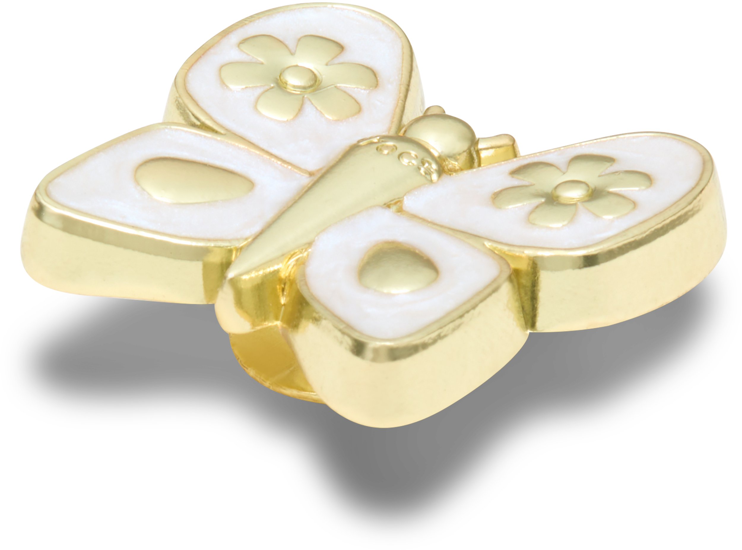 Gold Pearlized Butterfly